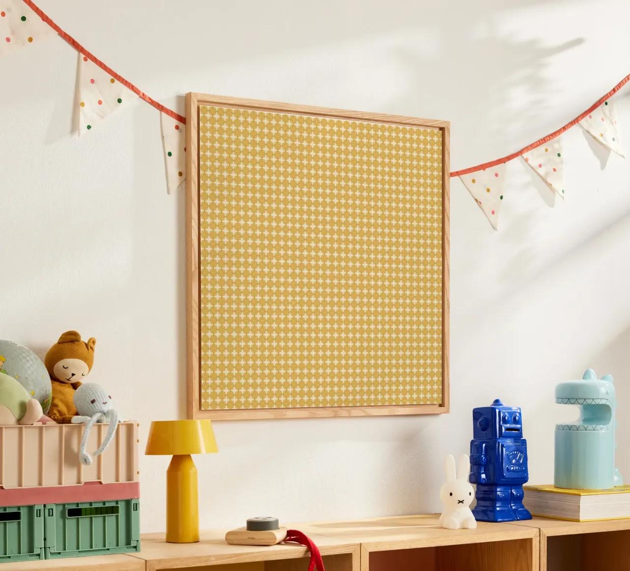 Harmony golden pattern acrylic glass by Little Dean