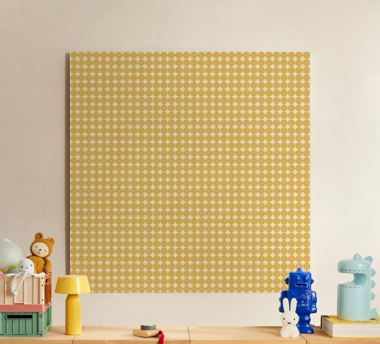 Harmony golden pattern acrylic glass by Little Dean