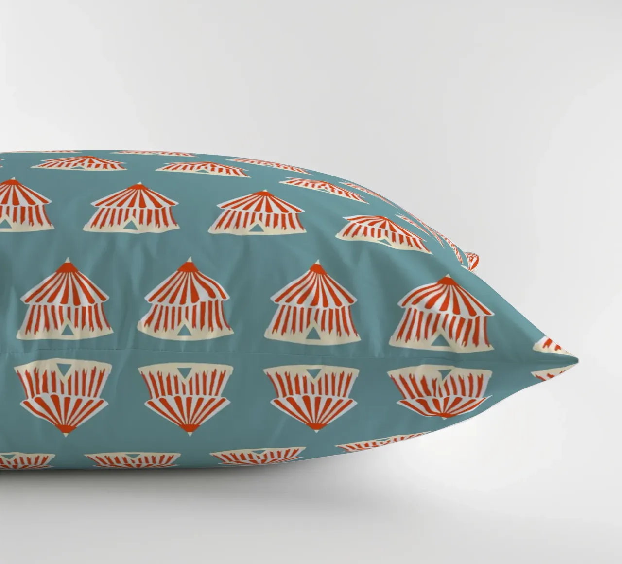 Zirkuszelt cuscino da Miriam Dück Pattern Design & Art
