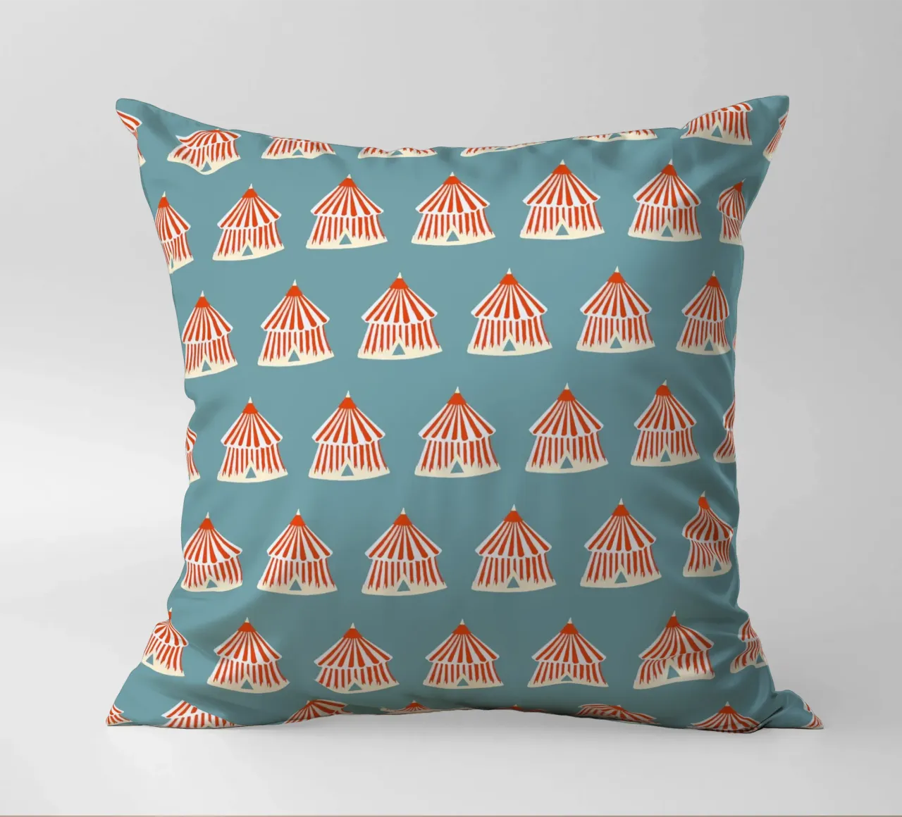 Zirkuszelt cuscino da Miriam Dück Pattern Design & Art