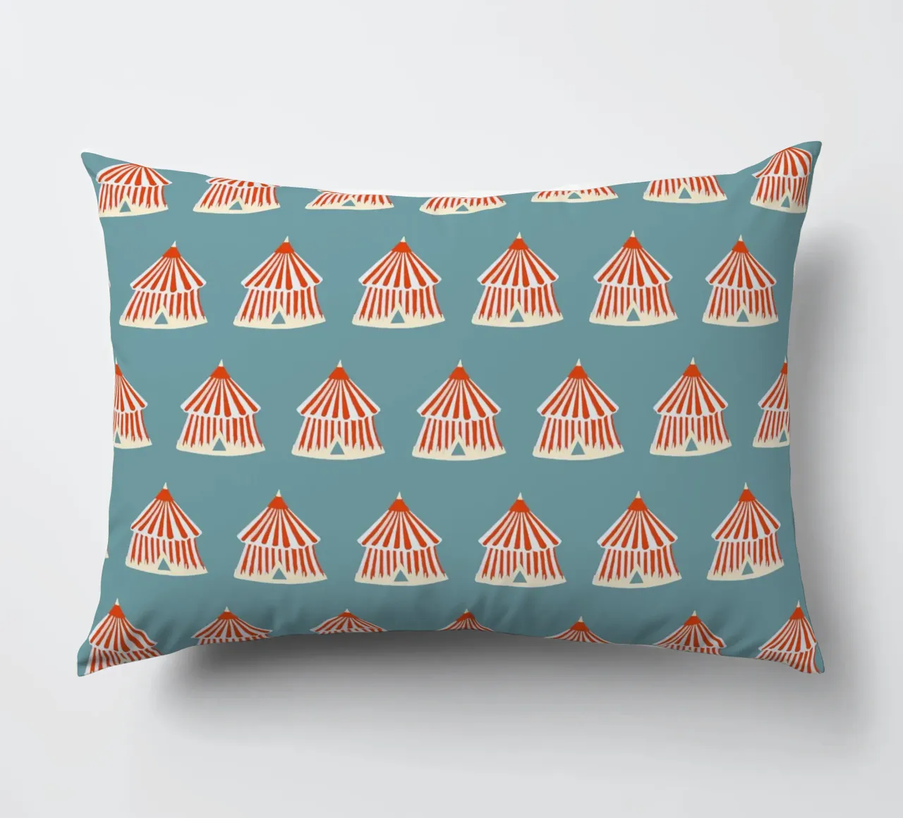 Zirkuszelt cuscino da Miriam Dück Pattern Design & Art