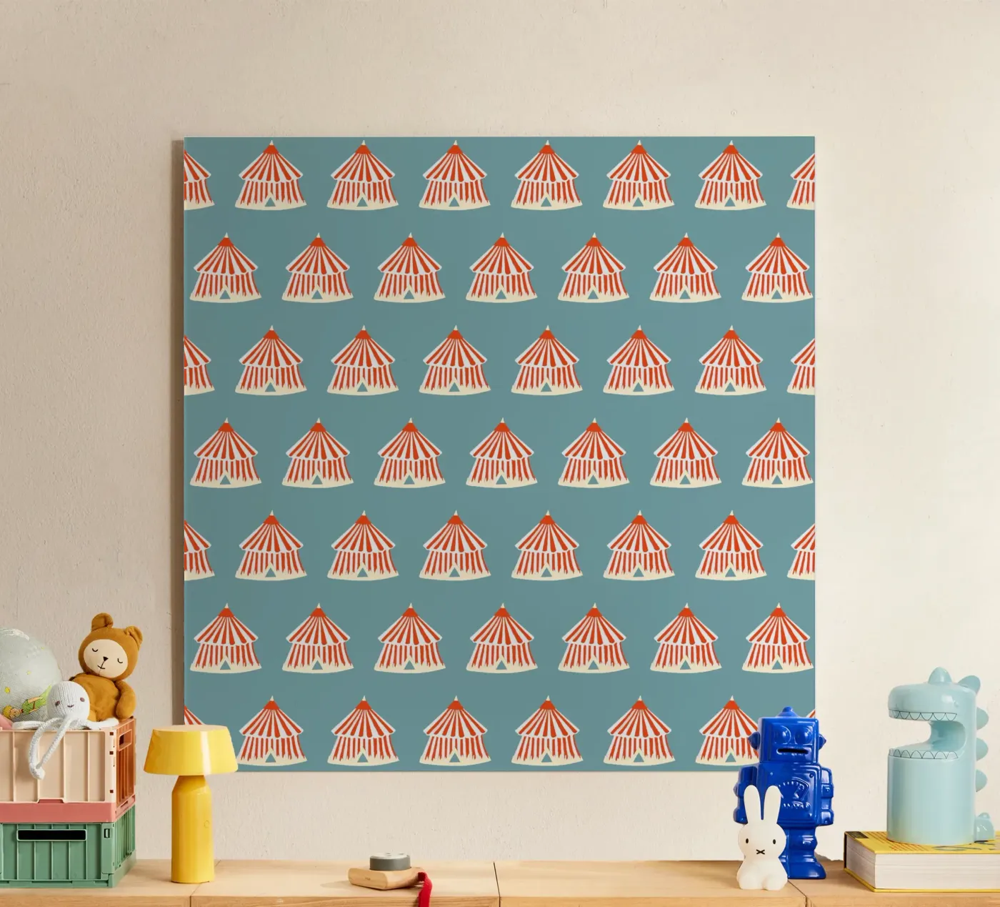 Zirkuszelt plexiglass da Miriam Dück Pattern Design & Art