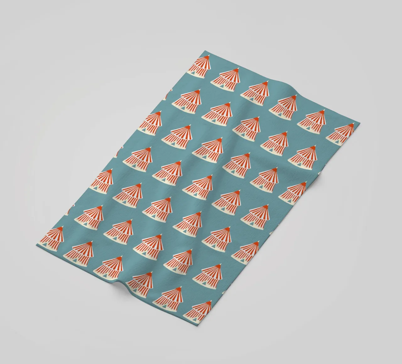 Zirkuszelt telo mare da Miriam Dück Pattern Design & Art