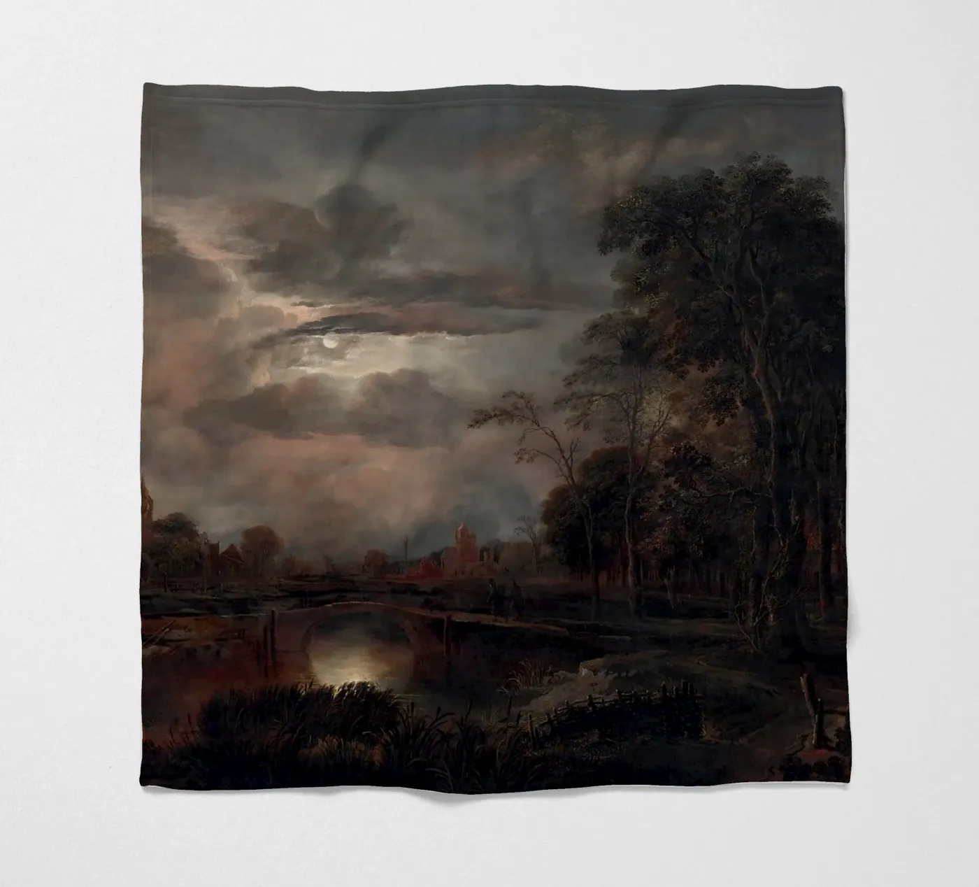 John Constable Kunst Fleecedecke von Brooke