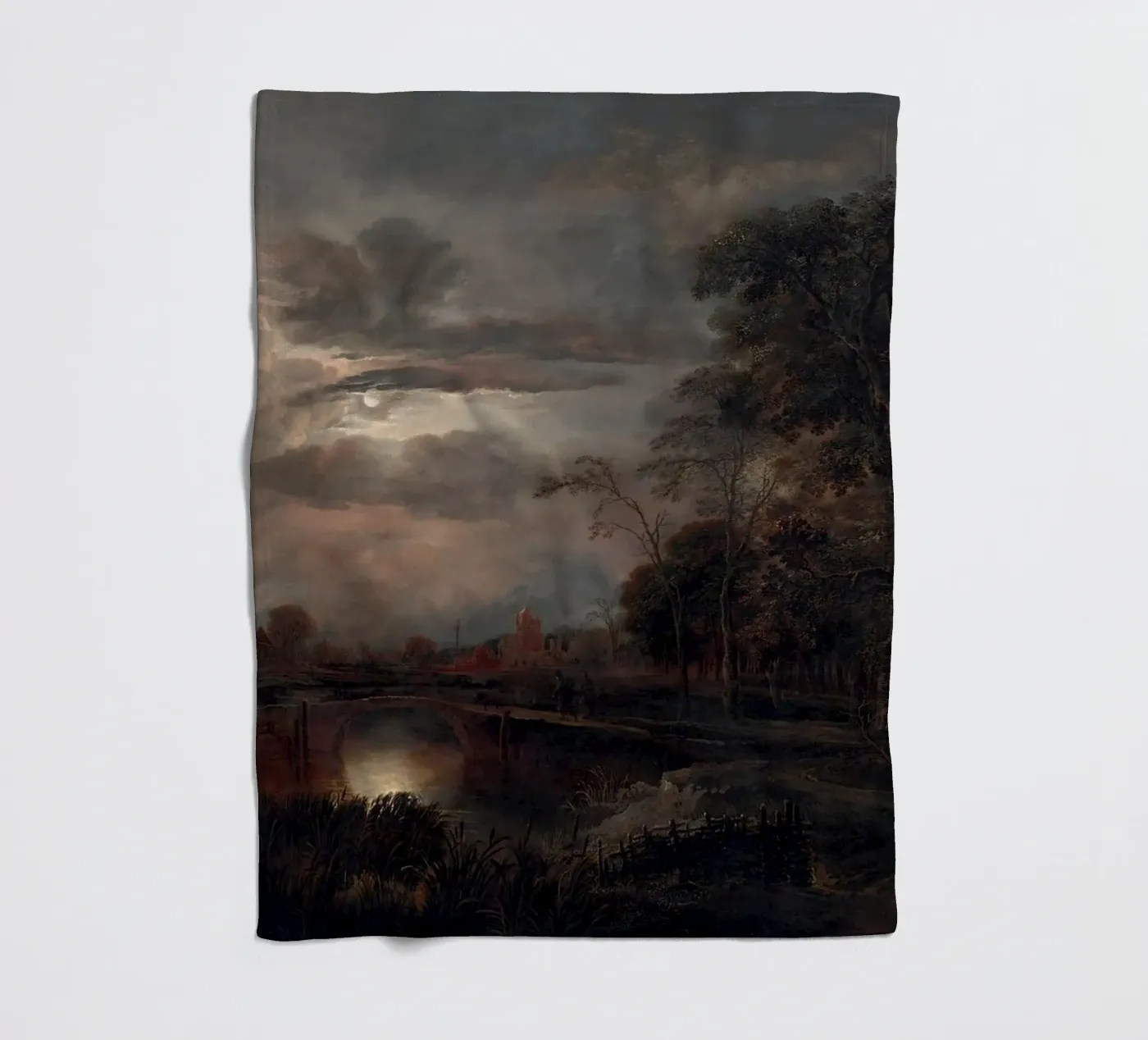 John Constable Kunst Fleecedecke von Brooke