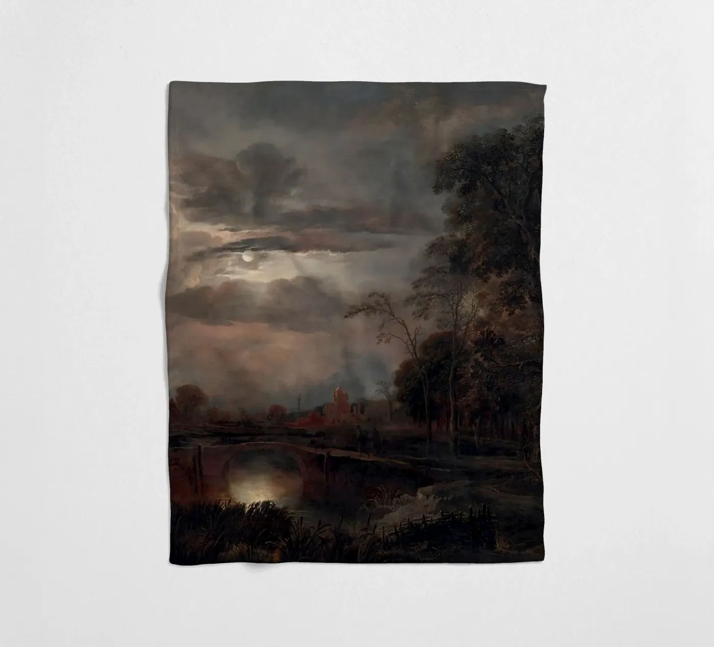 John Constable Kunst Fleecedecke von Brooke
