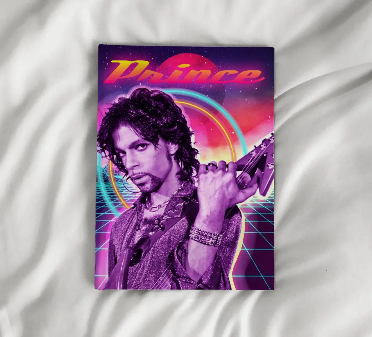 Prince retro style notebook by Lembayung art