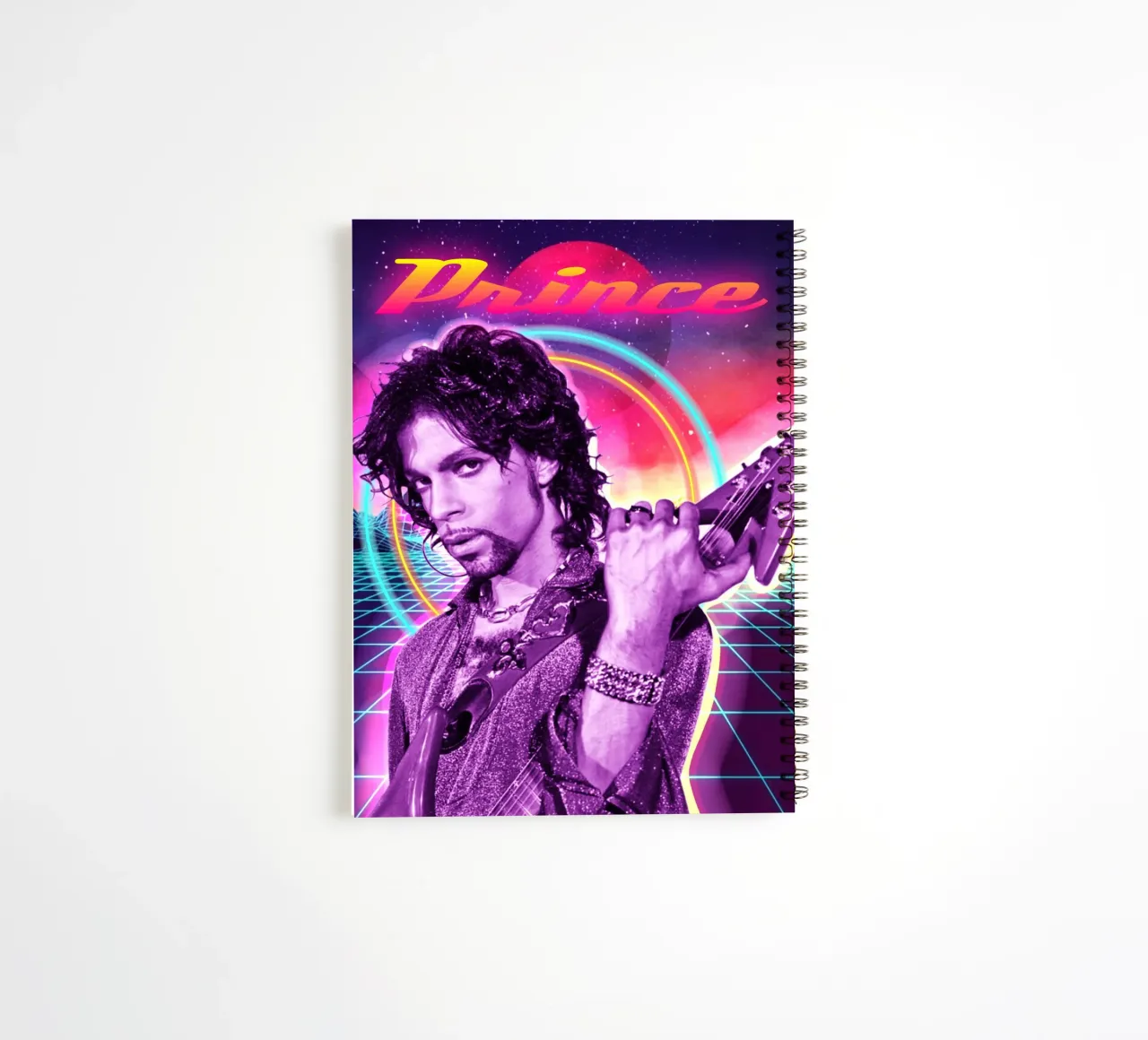 Le style rétro du prince carnet à spirale de Lembayung art