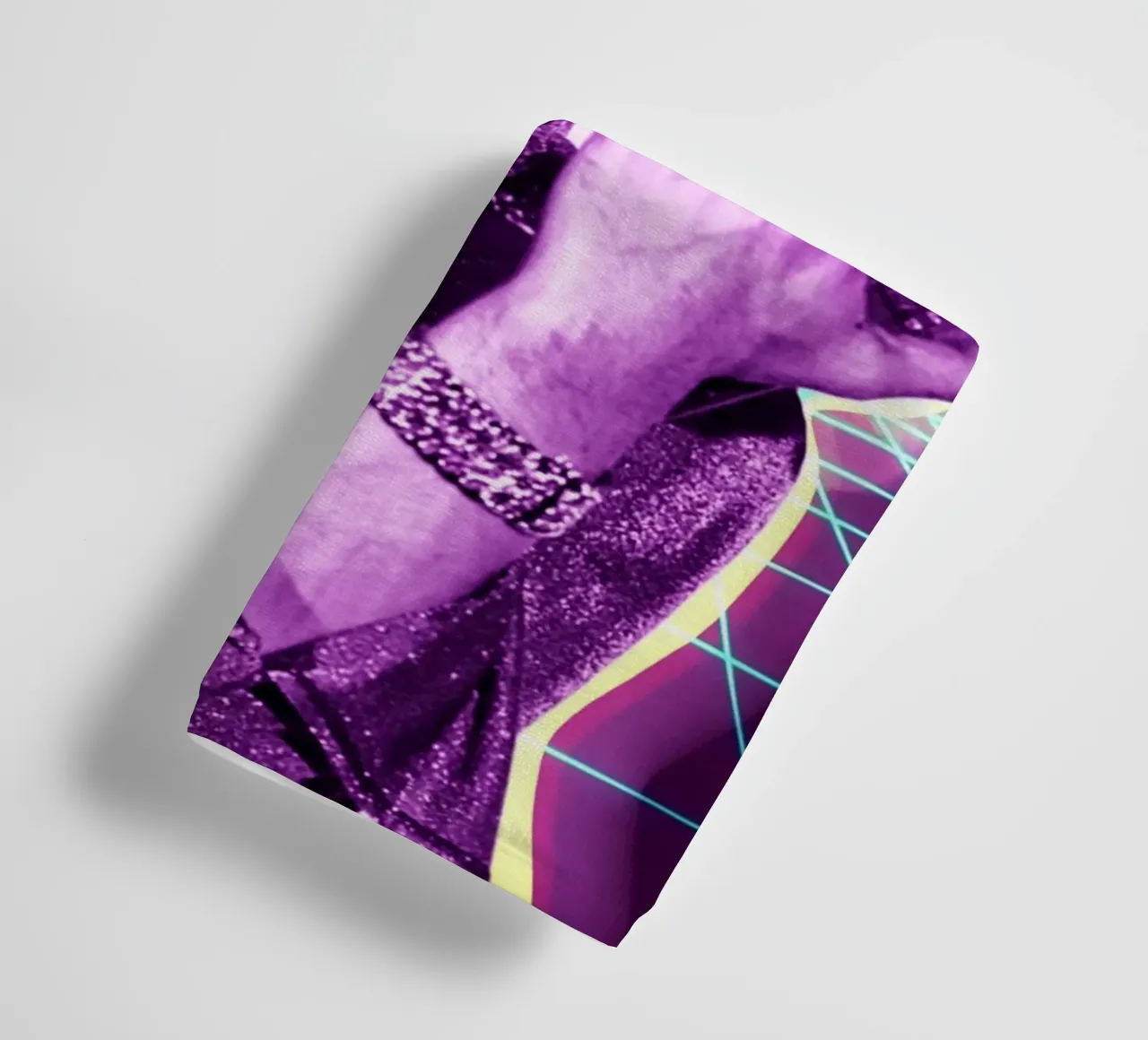 Prince retro style towel by Lembayung art