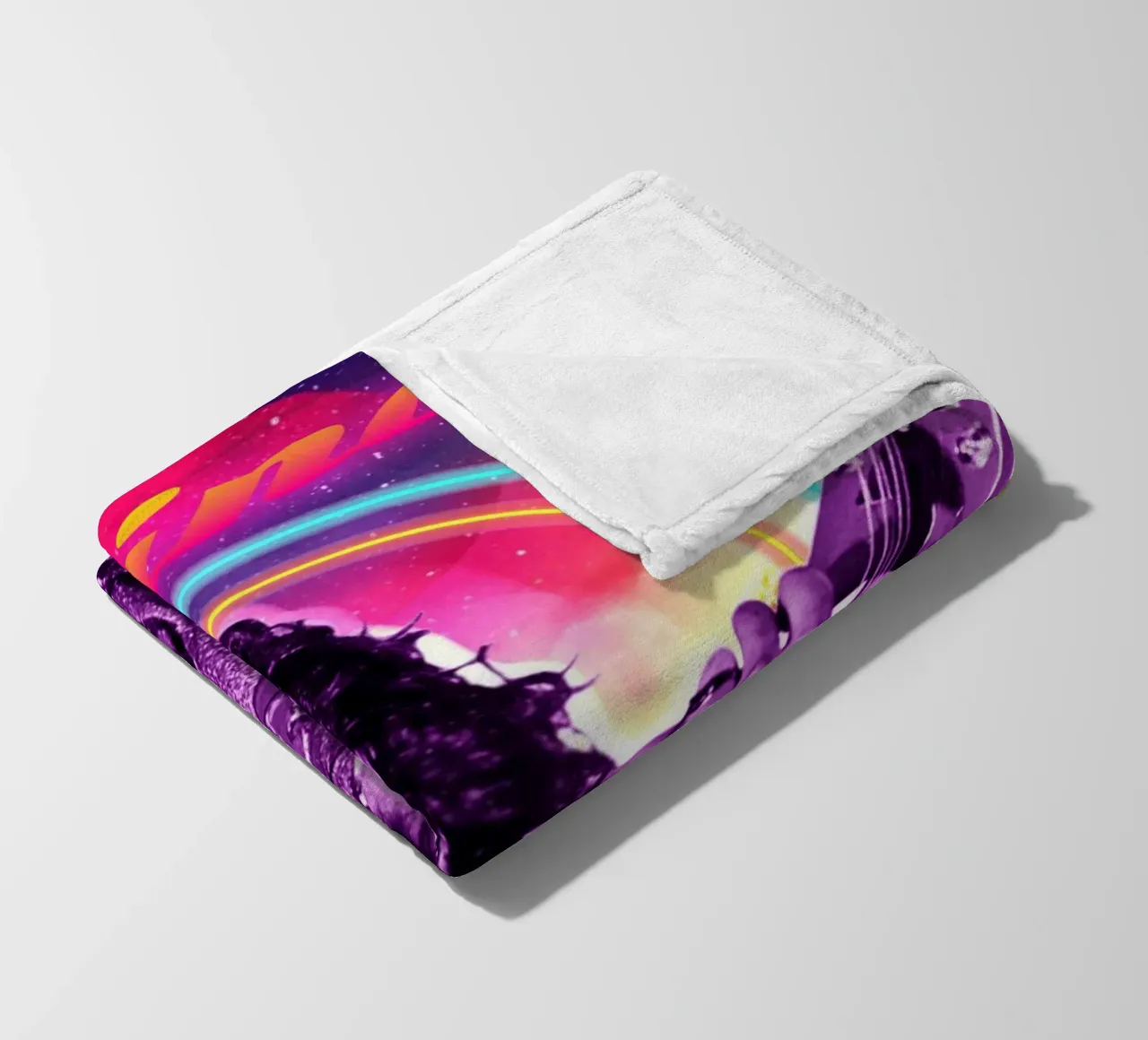 Principe stile retrò coperta in pile da Lembayung art