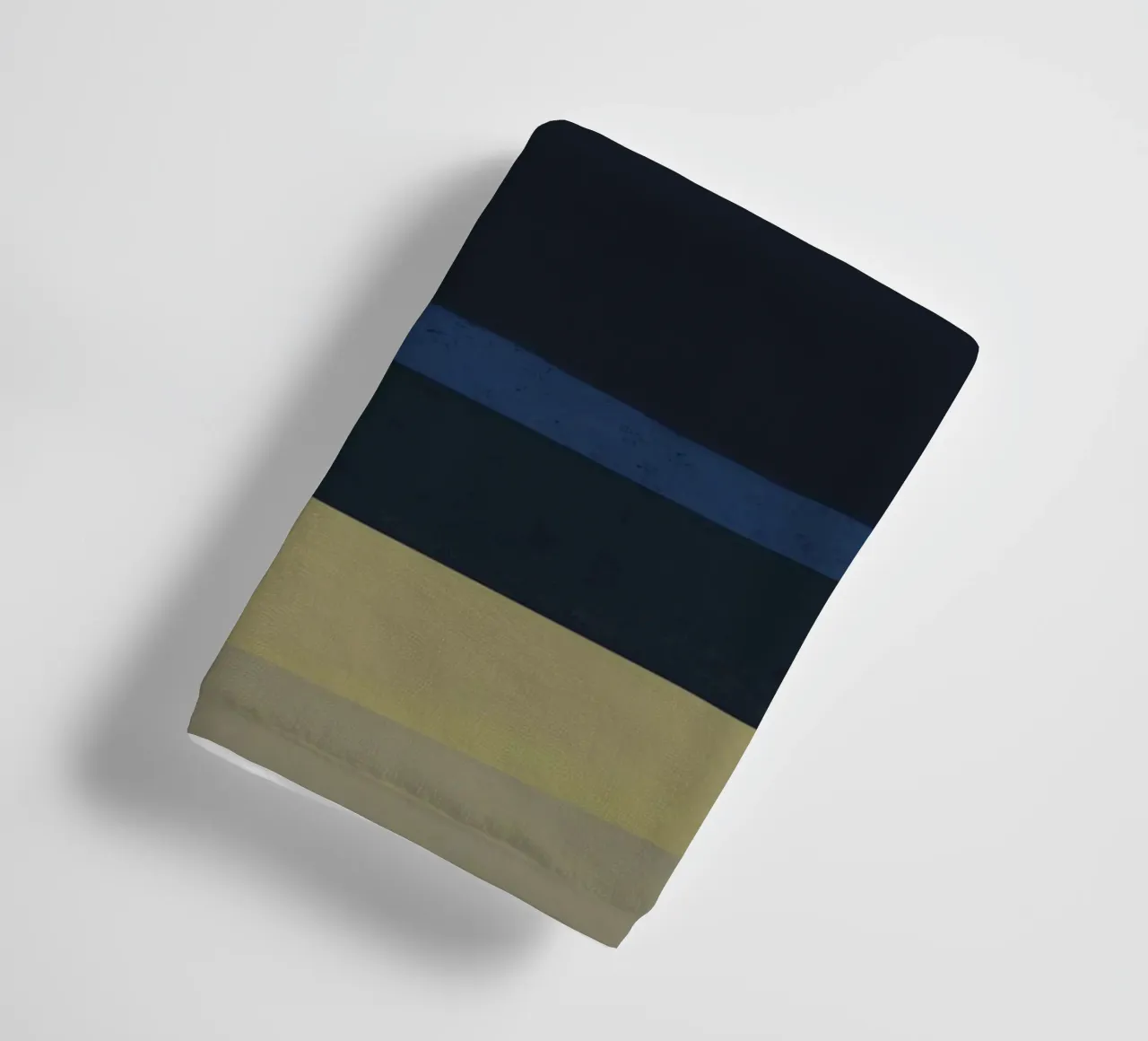 Tons sourds de bleu, de vert et de beige serviette de bain de Little Dean