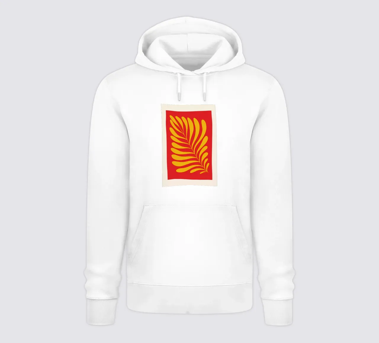Fern in Red felpa con cappuccio da Pure