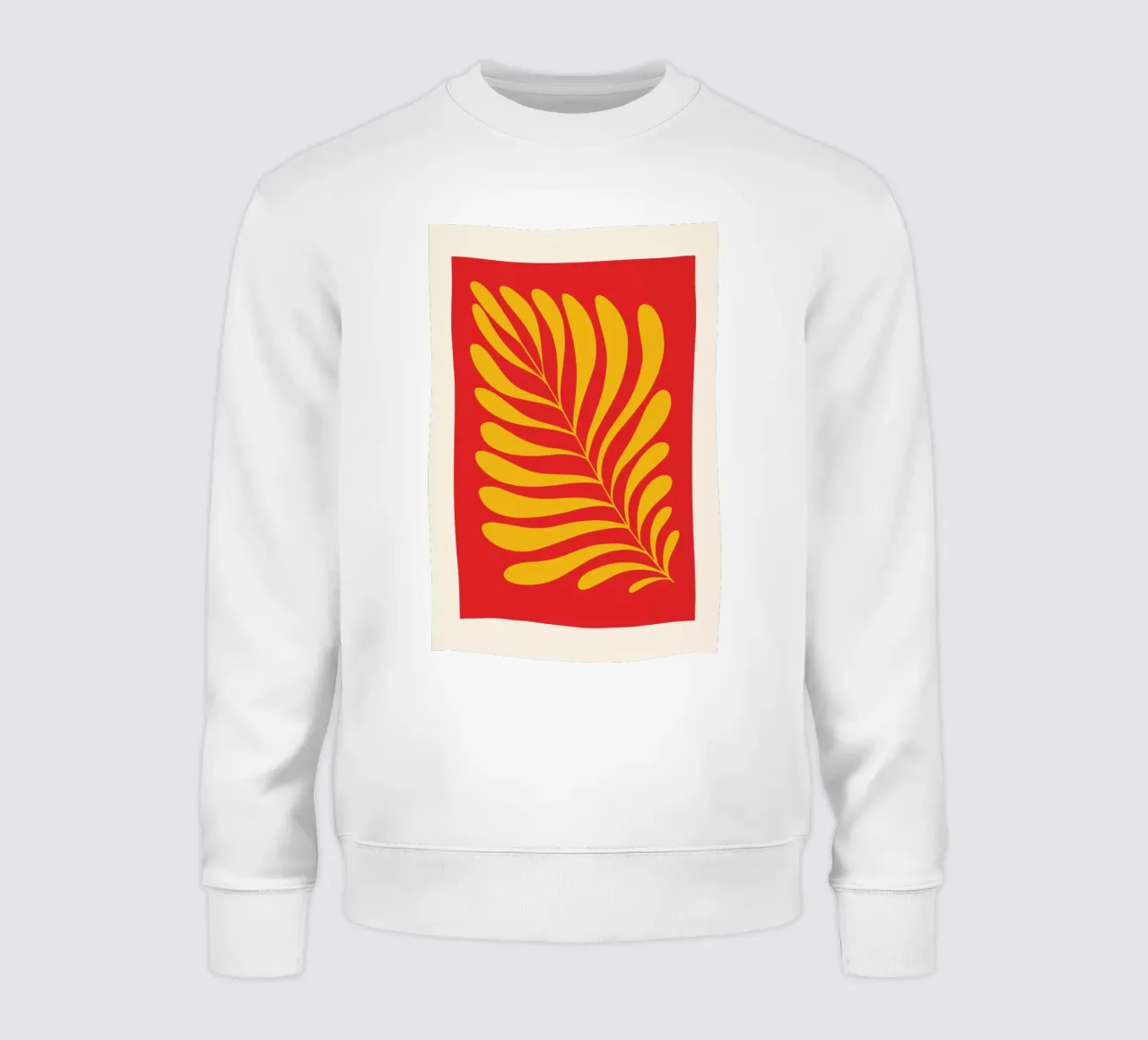 Fern in Red felpa da Pure