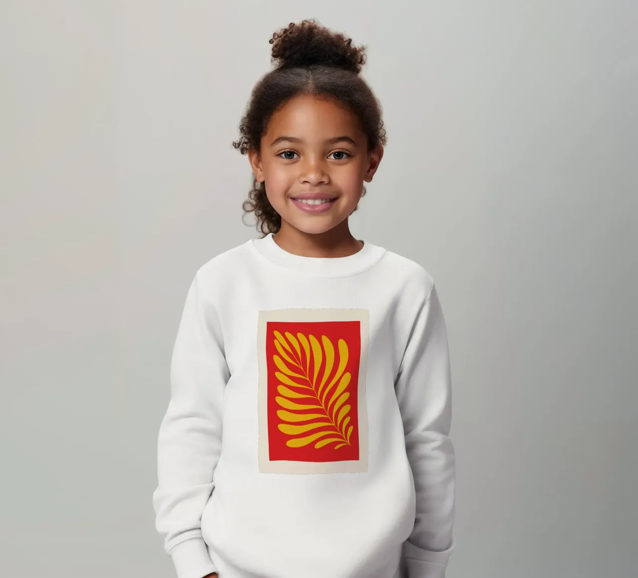 Fern in Red felpa bambino da Pure