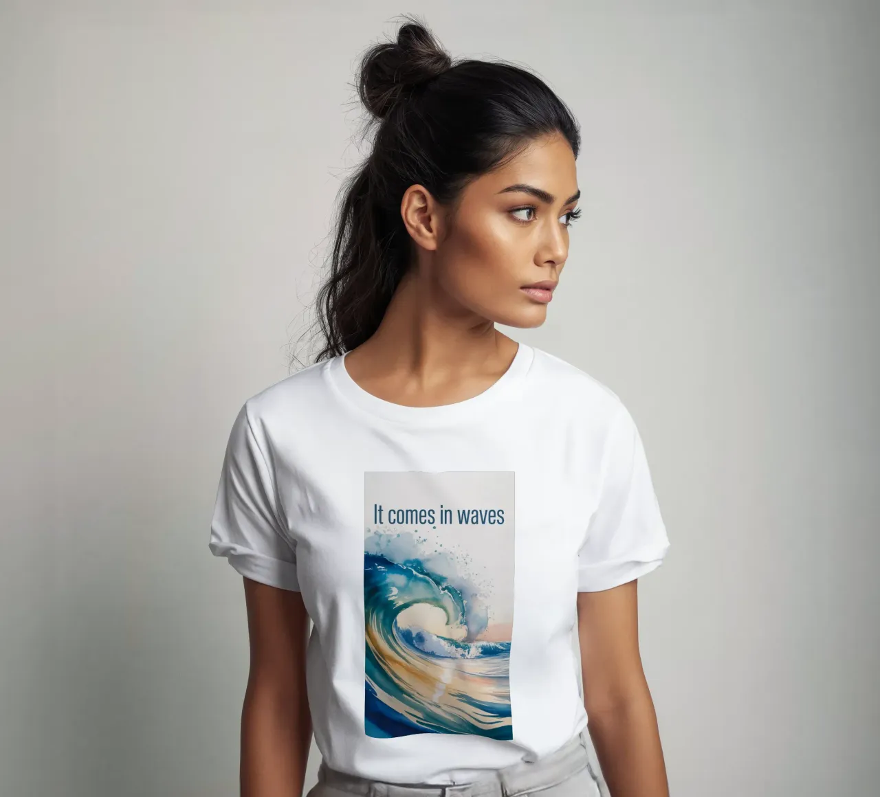IT COMES IN WAVES t-shirt da 20 Farben