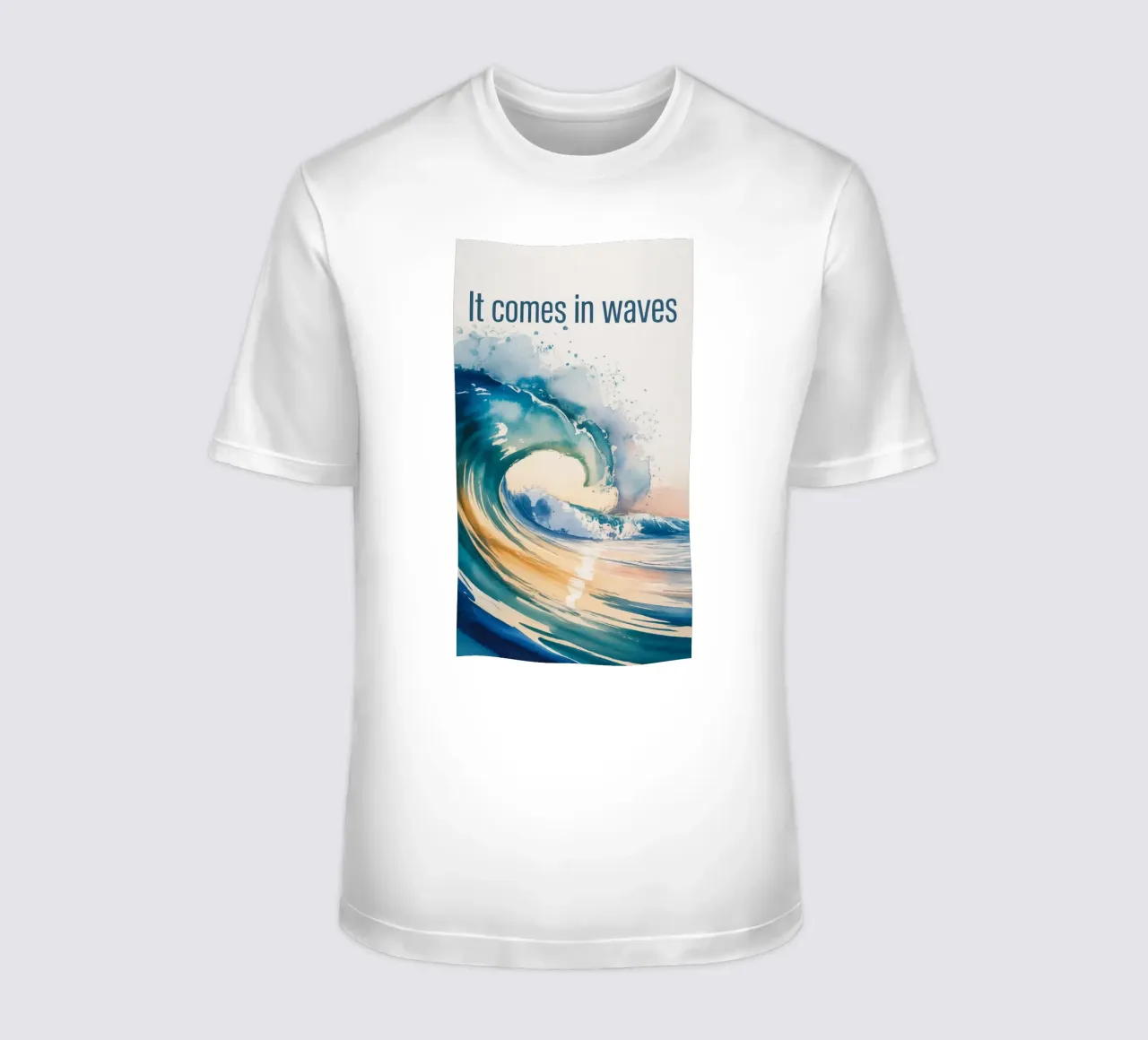 IT COMES IN WAVES t-shirt da 20 Farben