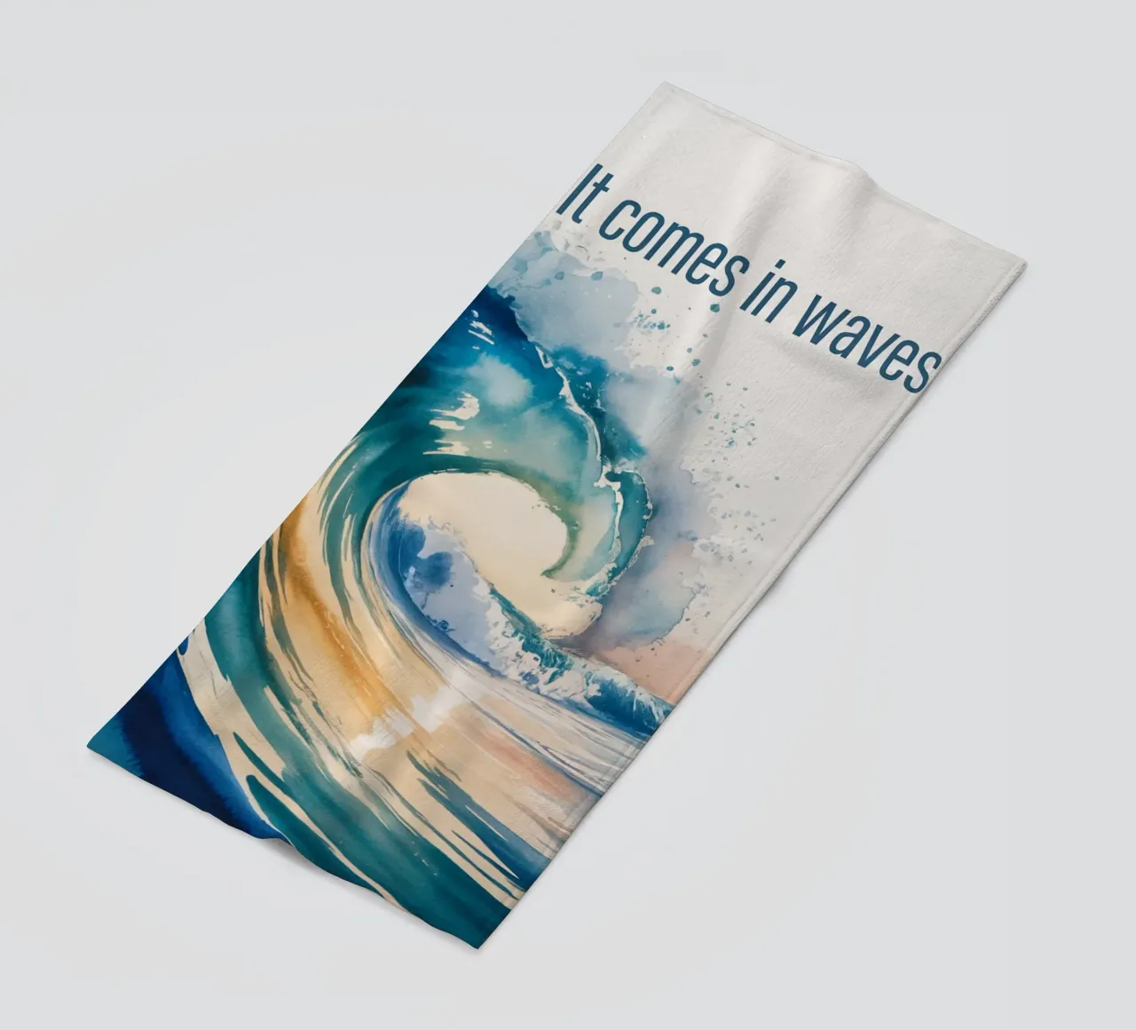 IT COMES IN WAVES telo mare da 20 Farben