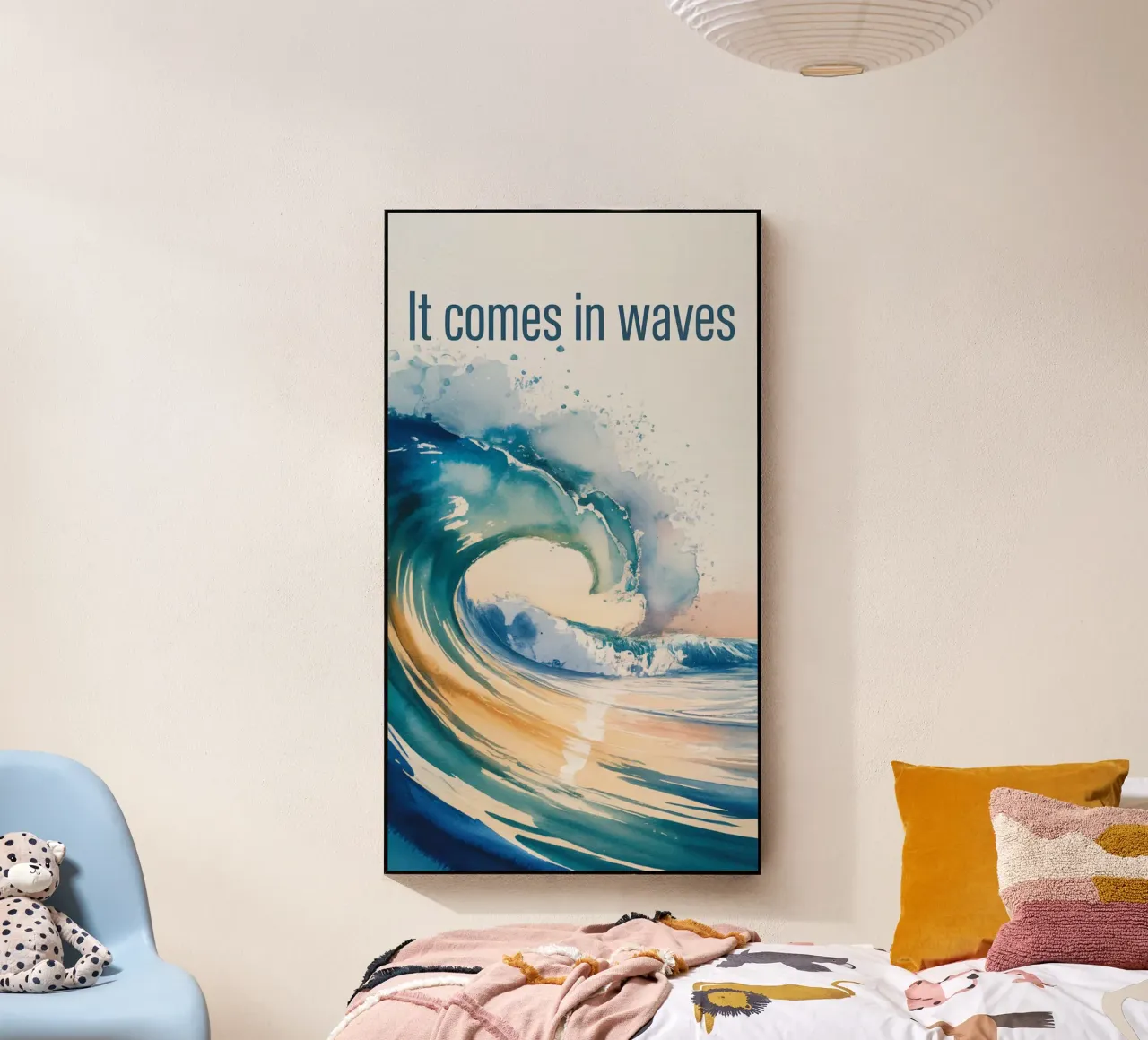 IT COMES IN WAVES plexiglass da 20 Farben