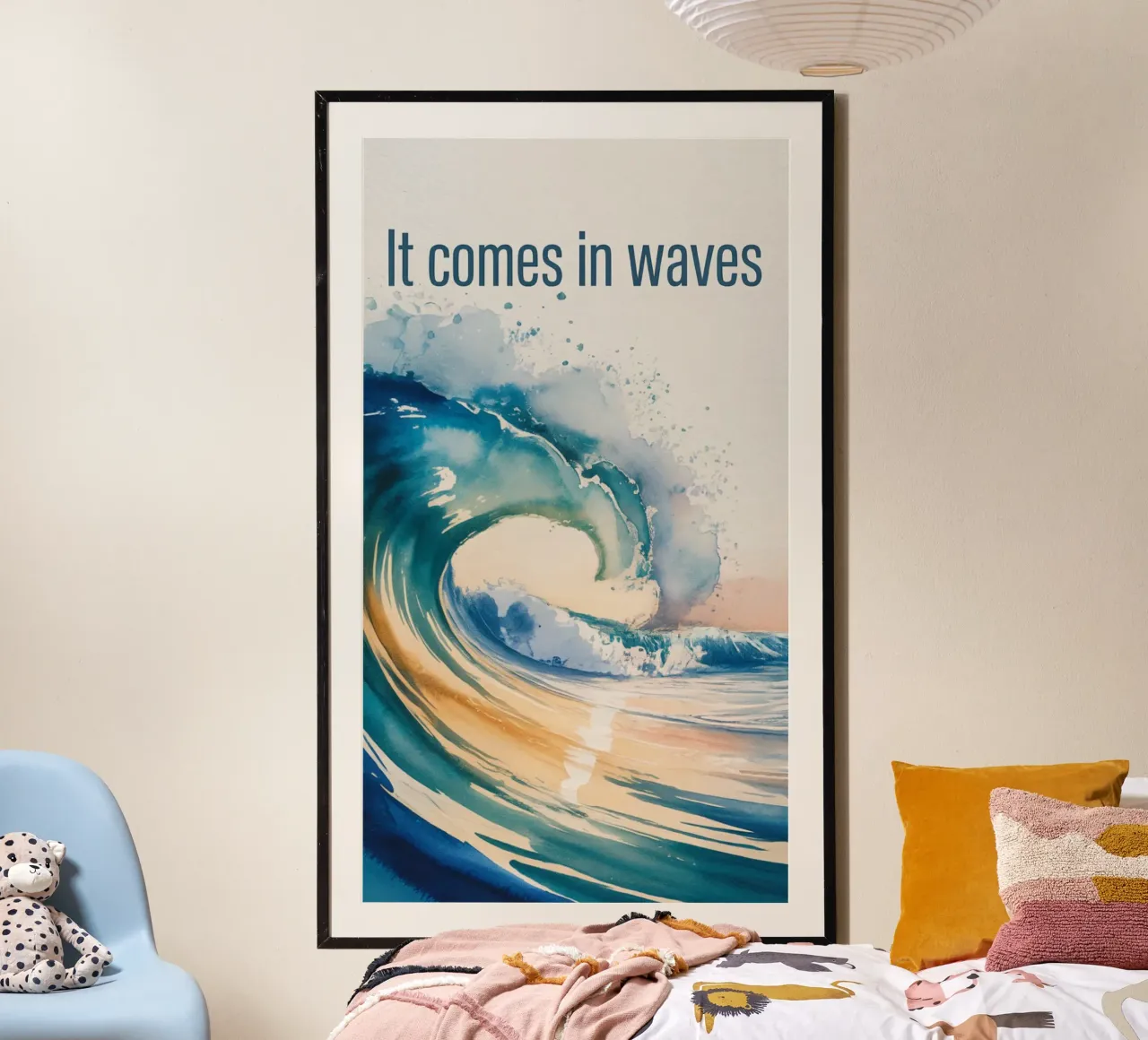 IT COMES IN WAVES carta hahnemühle da 20 Farben