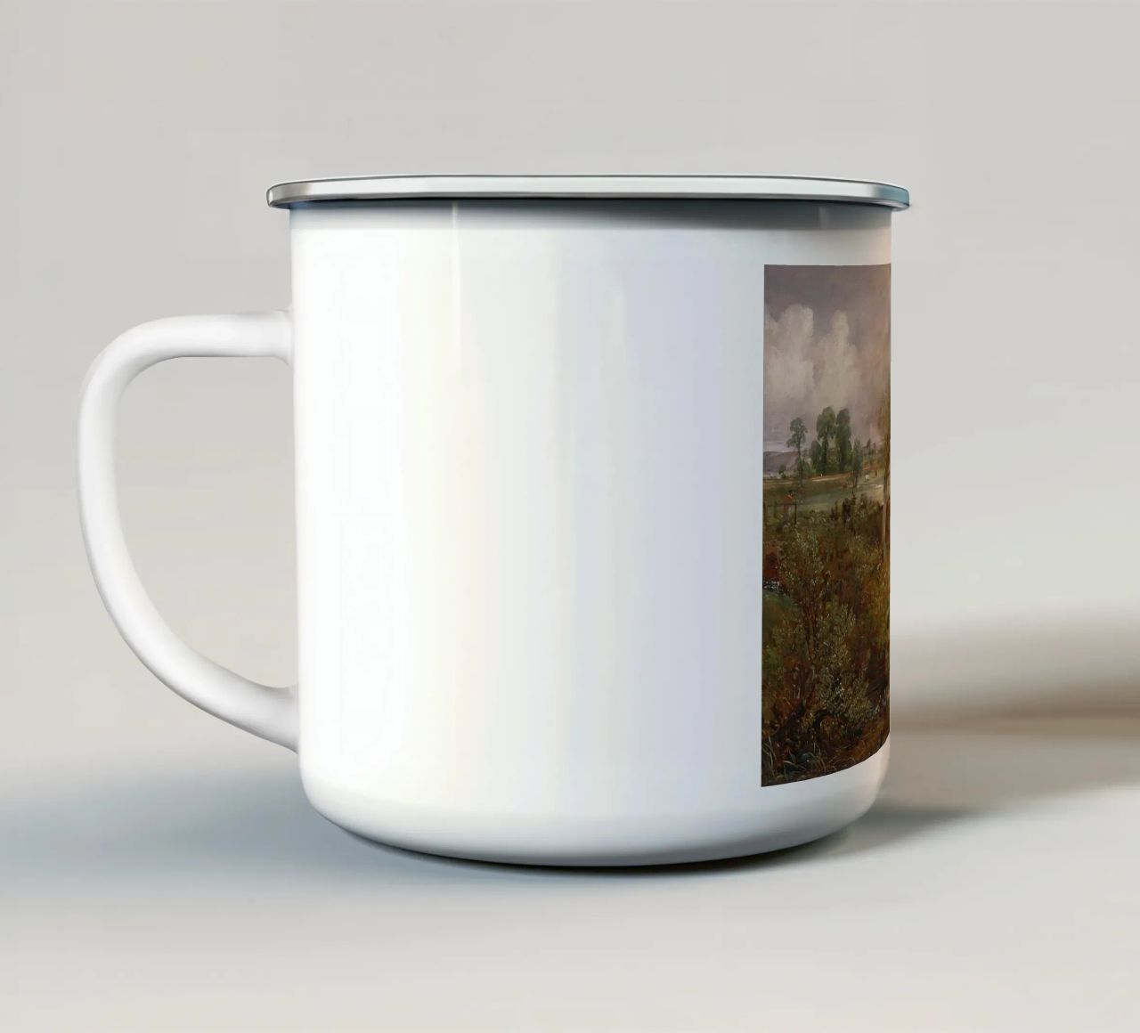 John Constable Arte tazza in smalto da Brooke