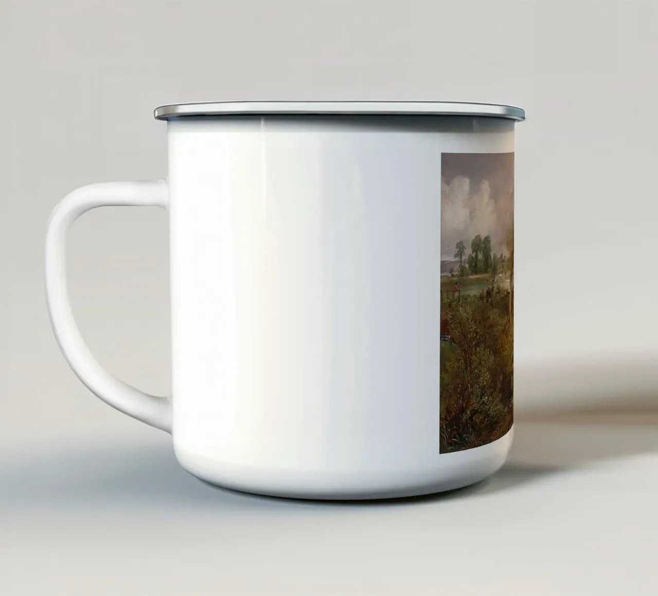 John Constable Arte tazza in smalto da Brooke