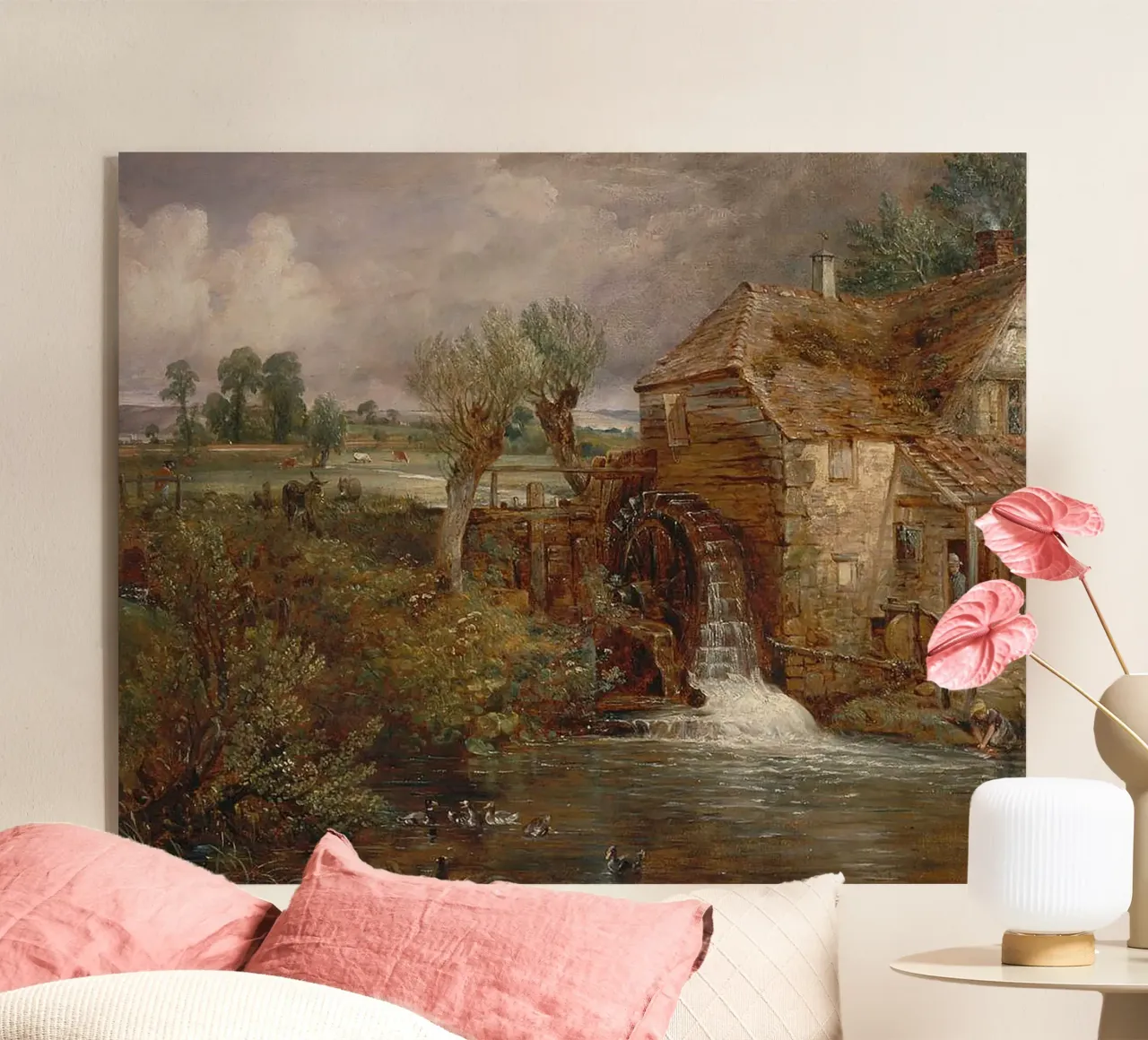 John Constable Kunst Acryl-Glas von Brooke
