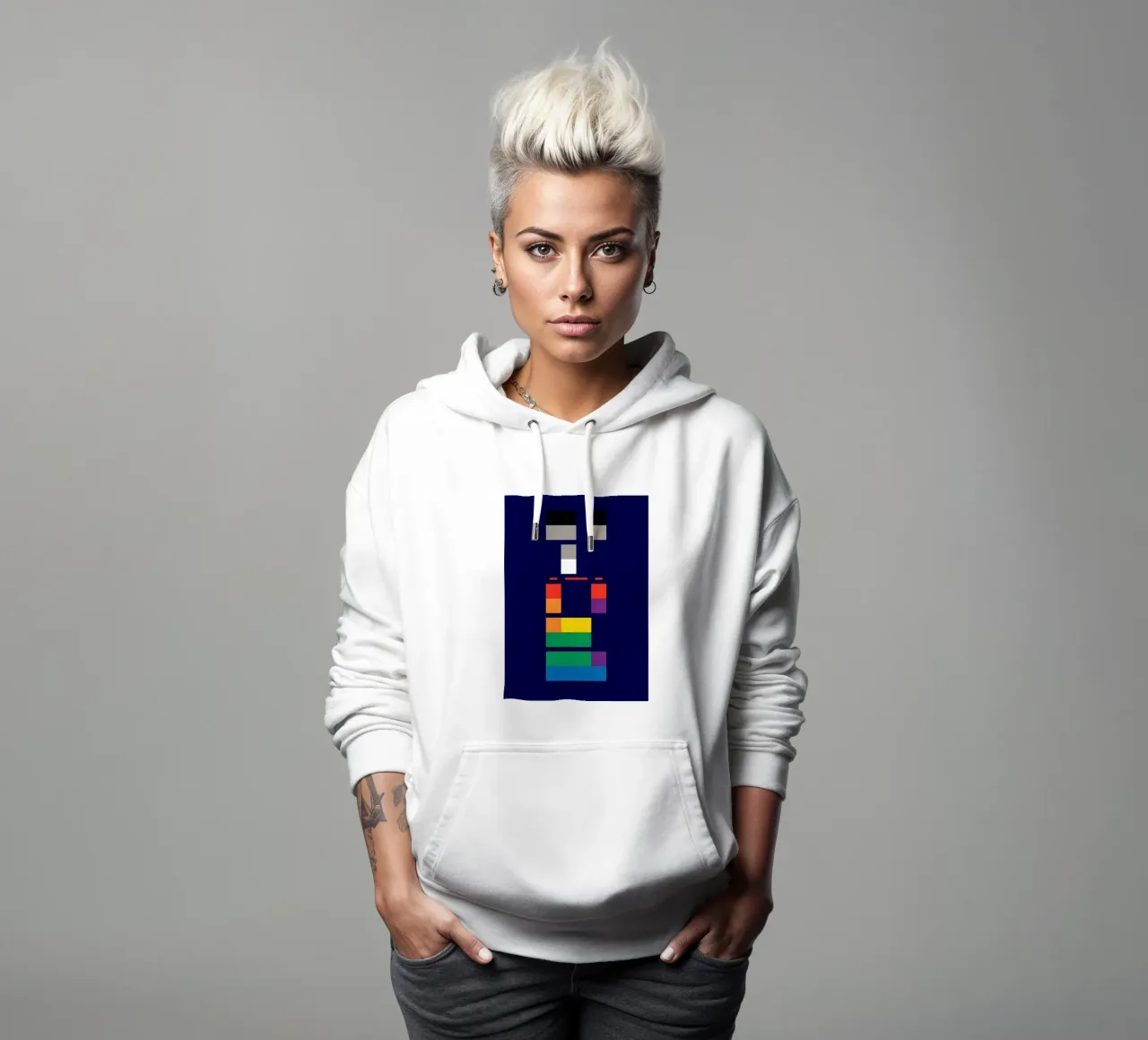 X&Y – Coldplay felpa con cappuccio da Attaboy Dsgn