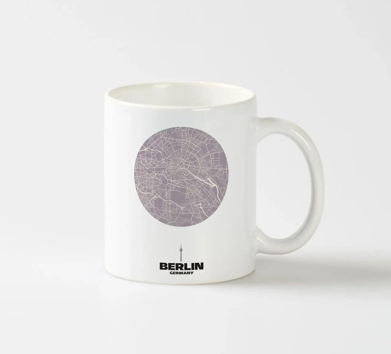 Berlin Urban Maze - City Circles mug en céramique de MOOODZART