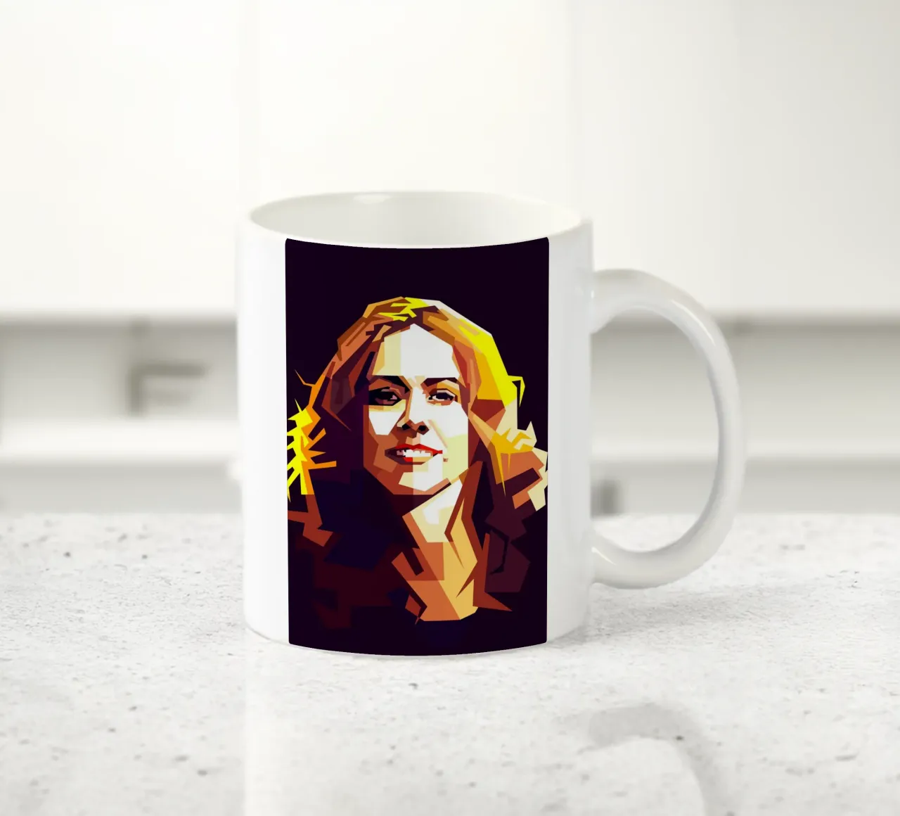 Sheryl Crow Cantante americana Stile retrò di tendenza ora tazza in ceramica da Artkreator