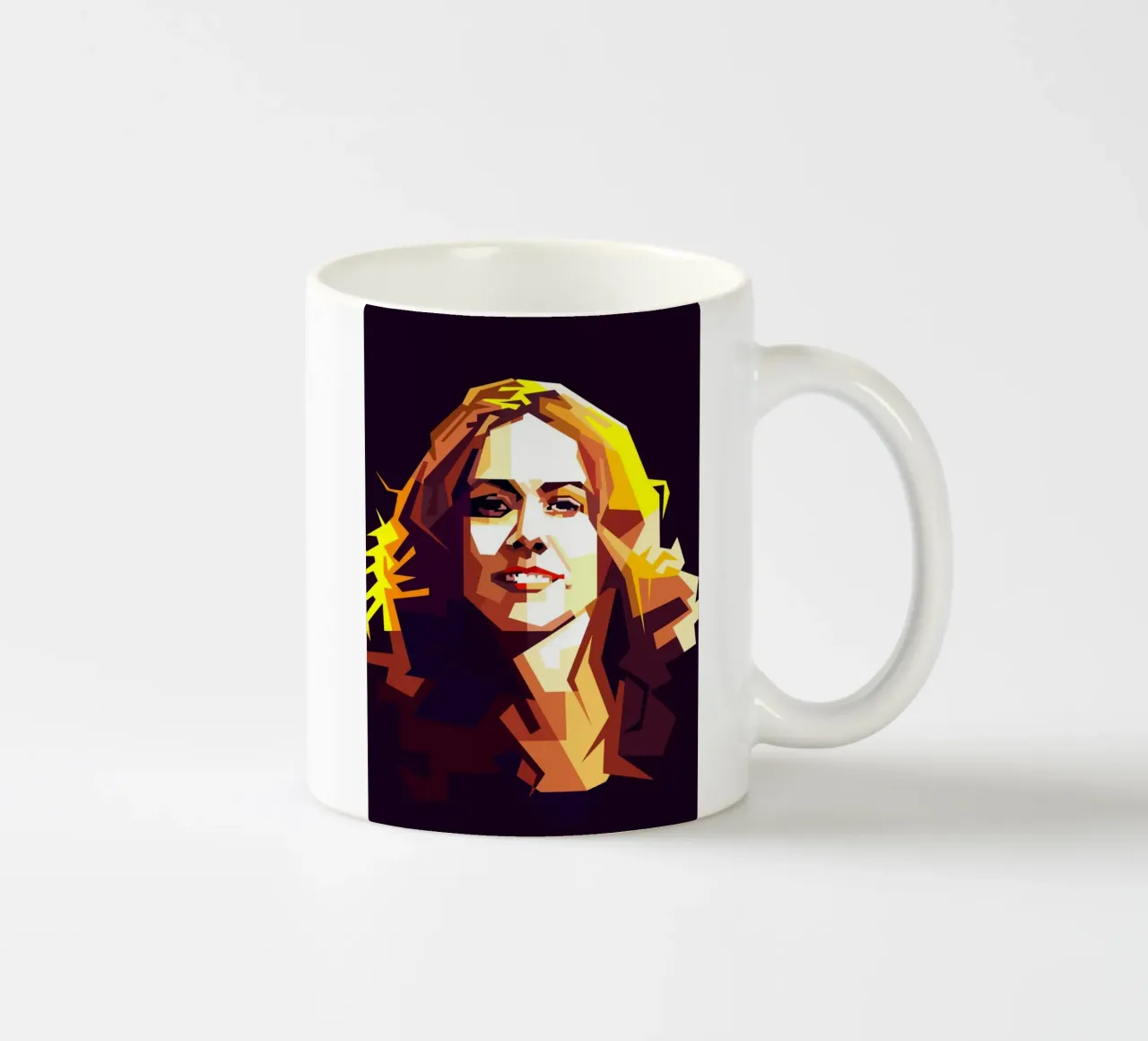 Sheryl Crow Cantante americana Stile retrò di tendenza ora tazza in ceramica da Artkreator