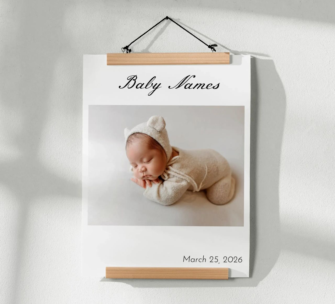 Personalisierte Baby Geburt Poster von NEWEST CUSTOM SHOP