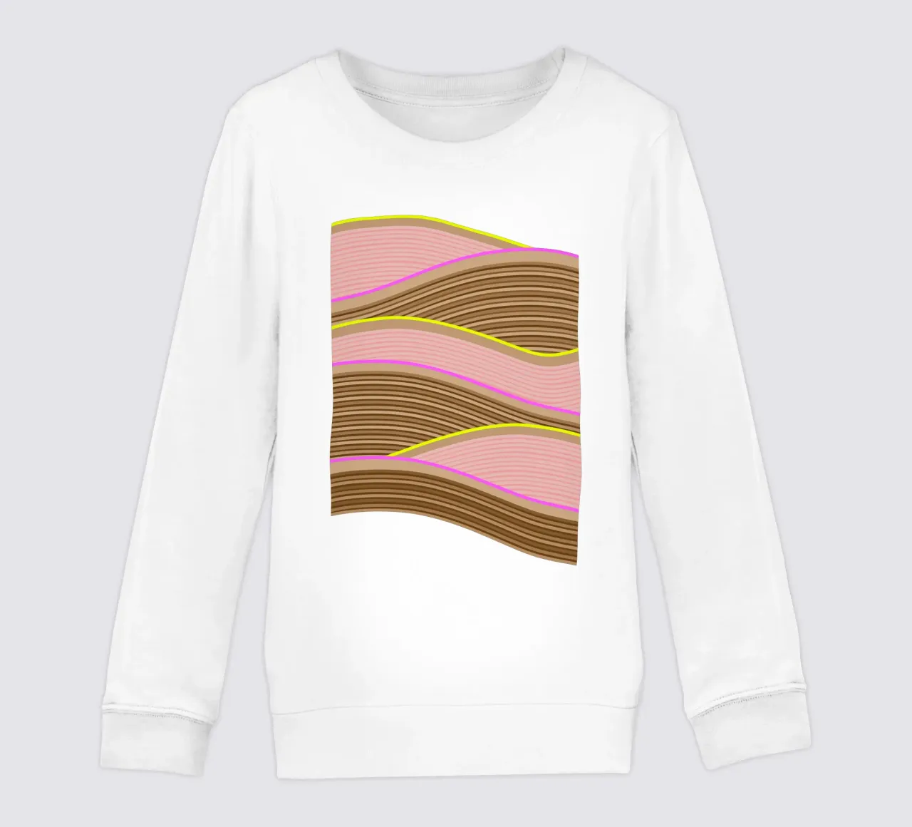 Glückliche Zeiten Schokoladenfelder Kinder Sweatshirt von SilverPegasus