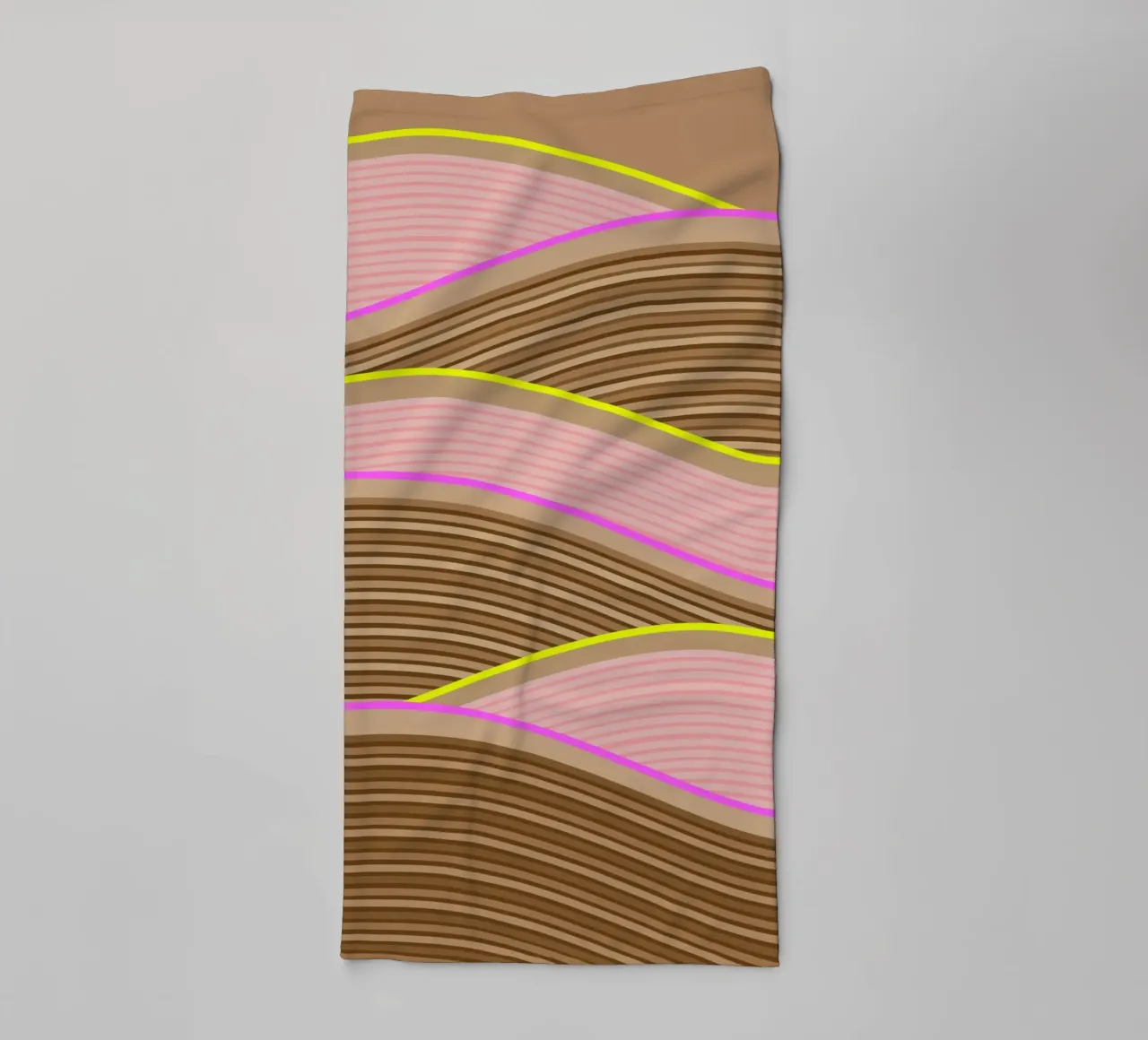 Happy Times Chocolate Fields towel by SilverPegasus