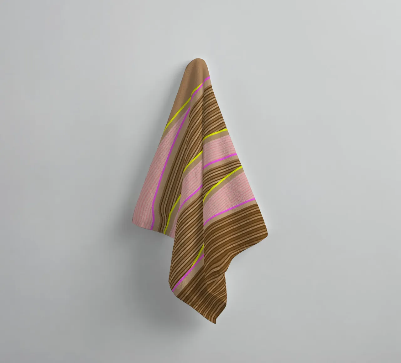 Happy Times Chocolate Fields towel by SilverPegasus