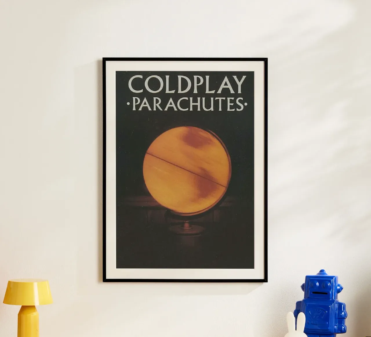 Parachutes – Coldplay poster da Attaboy Dsgn
