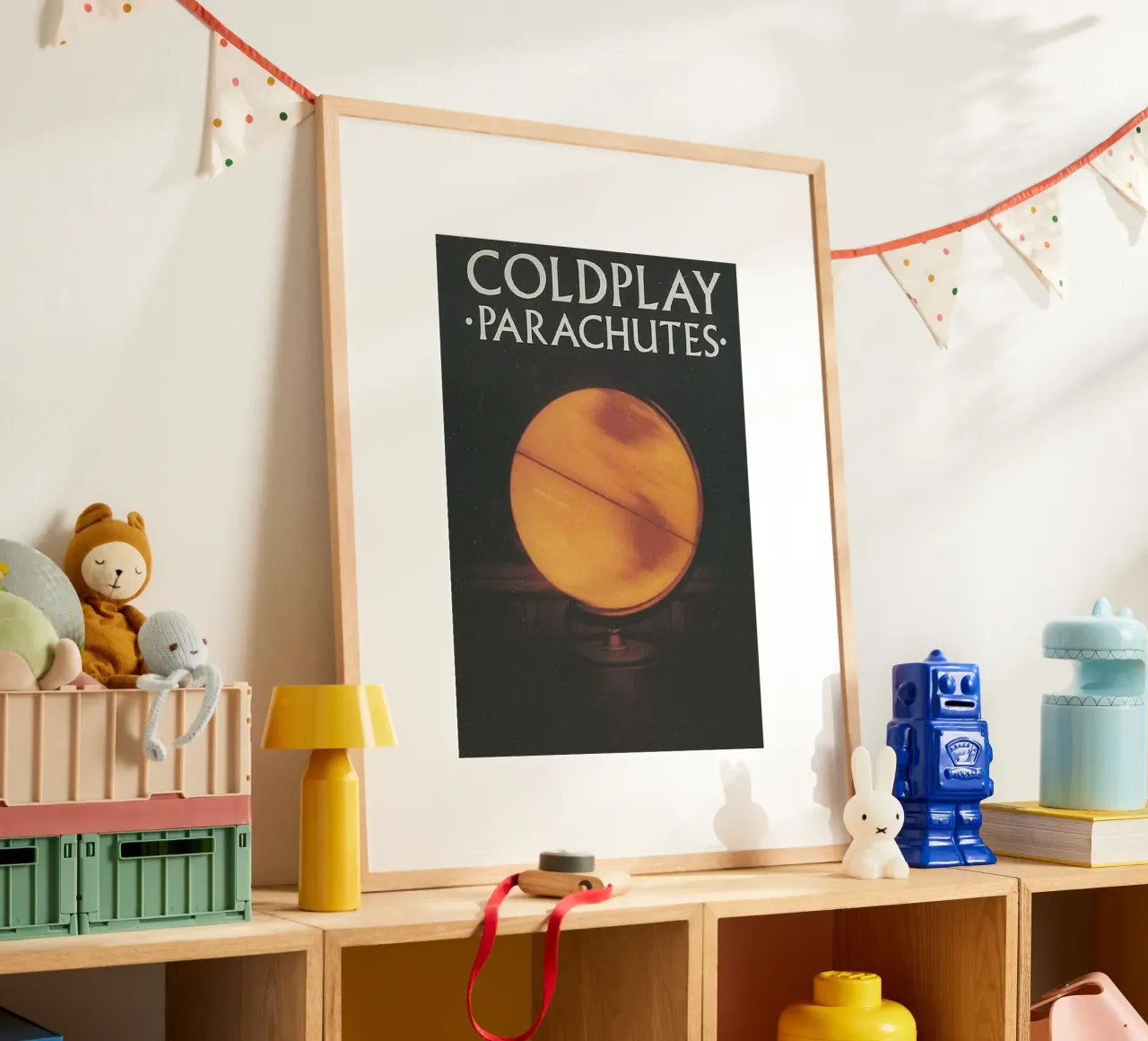 Parachutes – Coldplay poster da Attaboy Dsgn