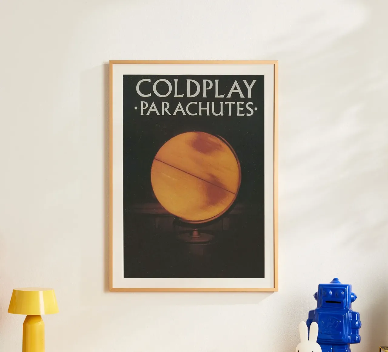 Parachutes – Coldplay poster da Attaboy Dsgn
