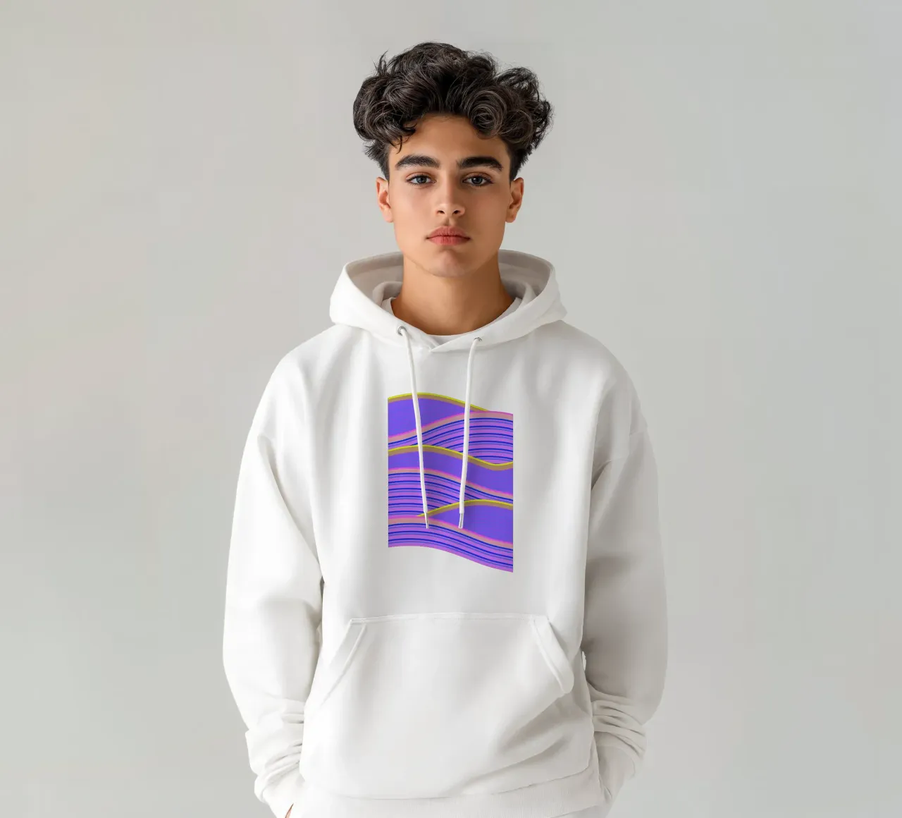 Tempi felici Lavender Hills felpa con cappuccio da SilverPegasus