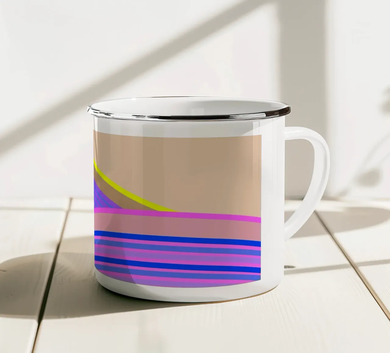 Tempi felici Lavender Hills tazza in smalto da SilverPegasus