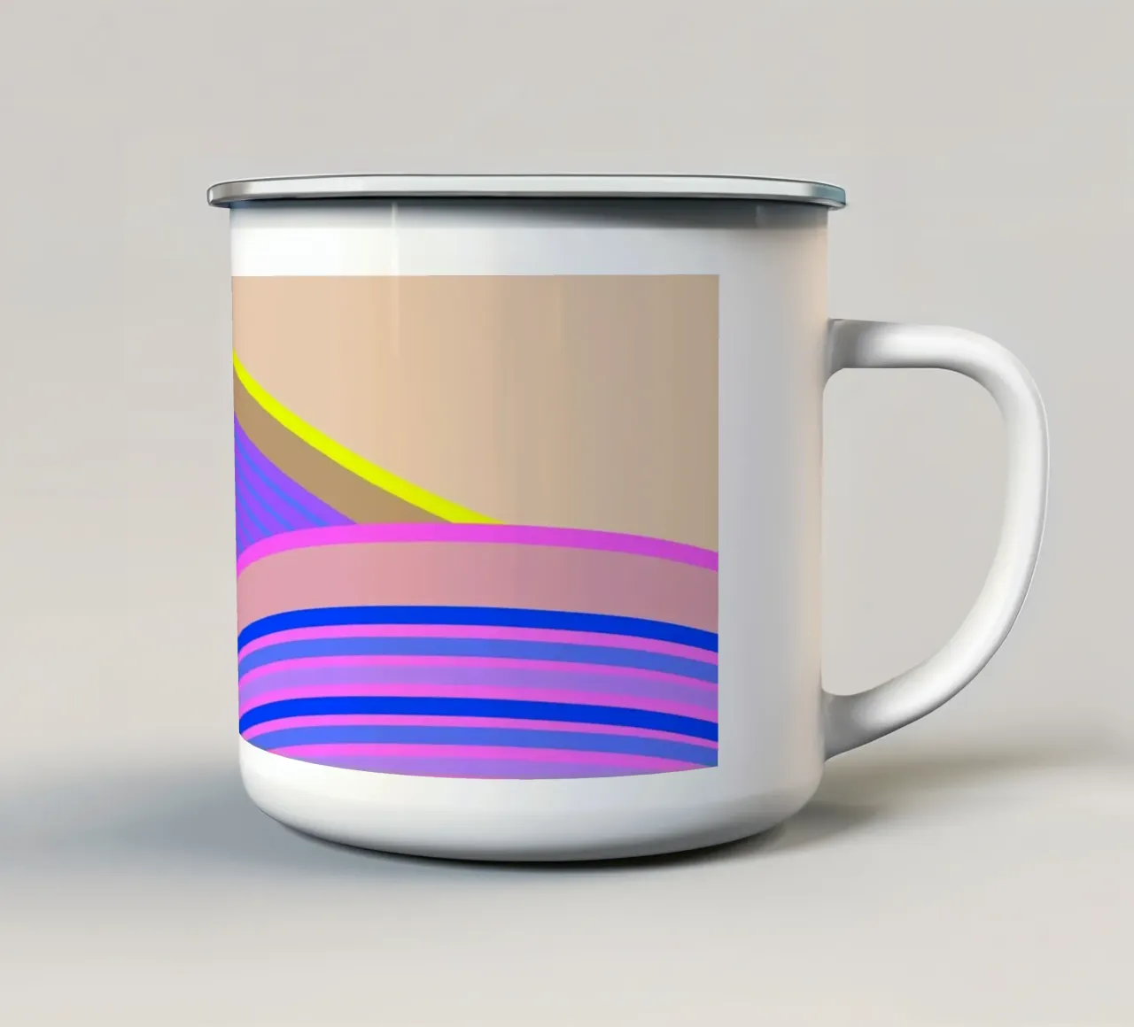 Tempi felici Lavender Hills tazza in smalto da SilverPegasus