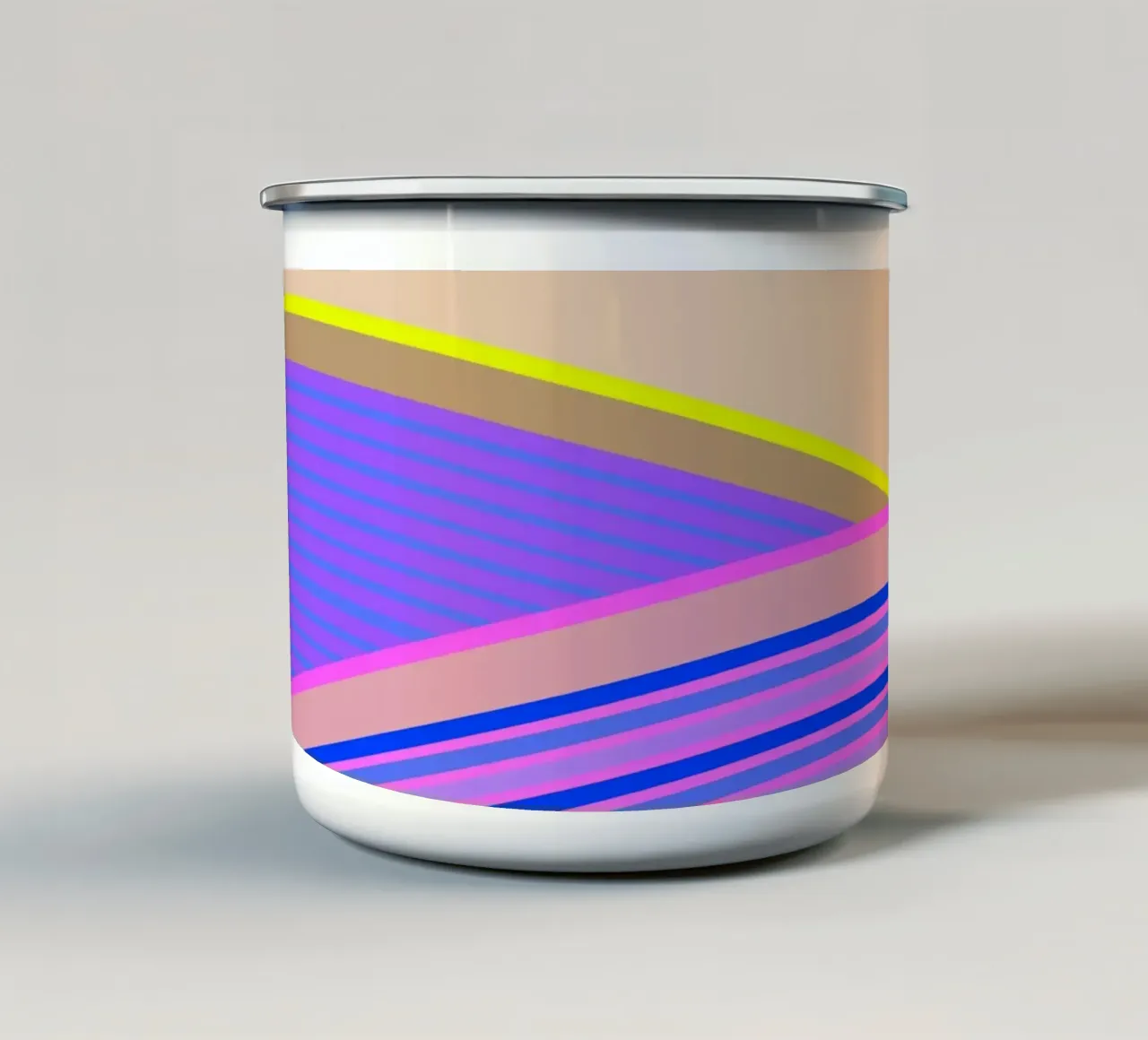 Tempi felici Lavender Hills tazza in smalto da SilverPegasus