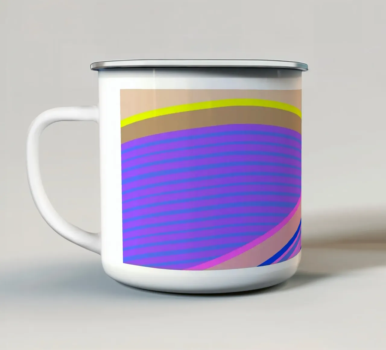 Tempi felici Lavender Hills tazza in smalto da SilverPegasus