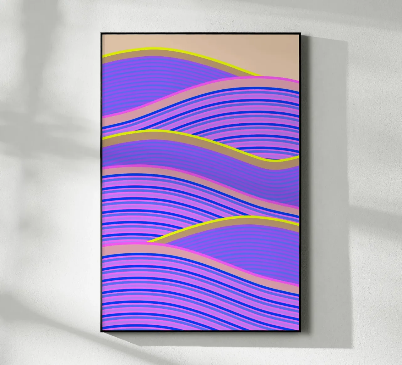 Happy Times Lavender Hills plexiglas de SilverPegasus