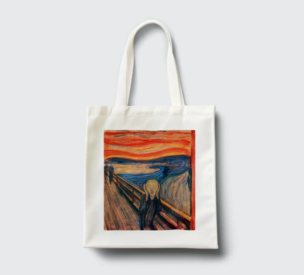 Edvard Munch tote bag by Brooke