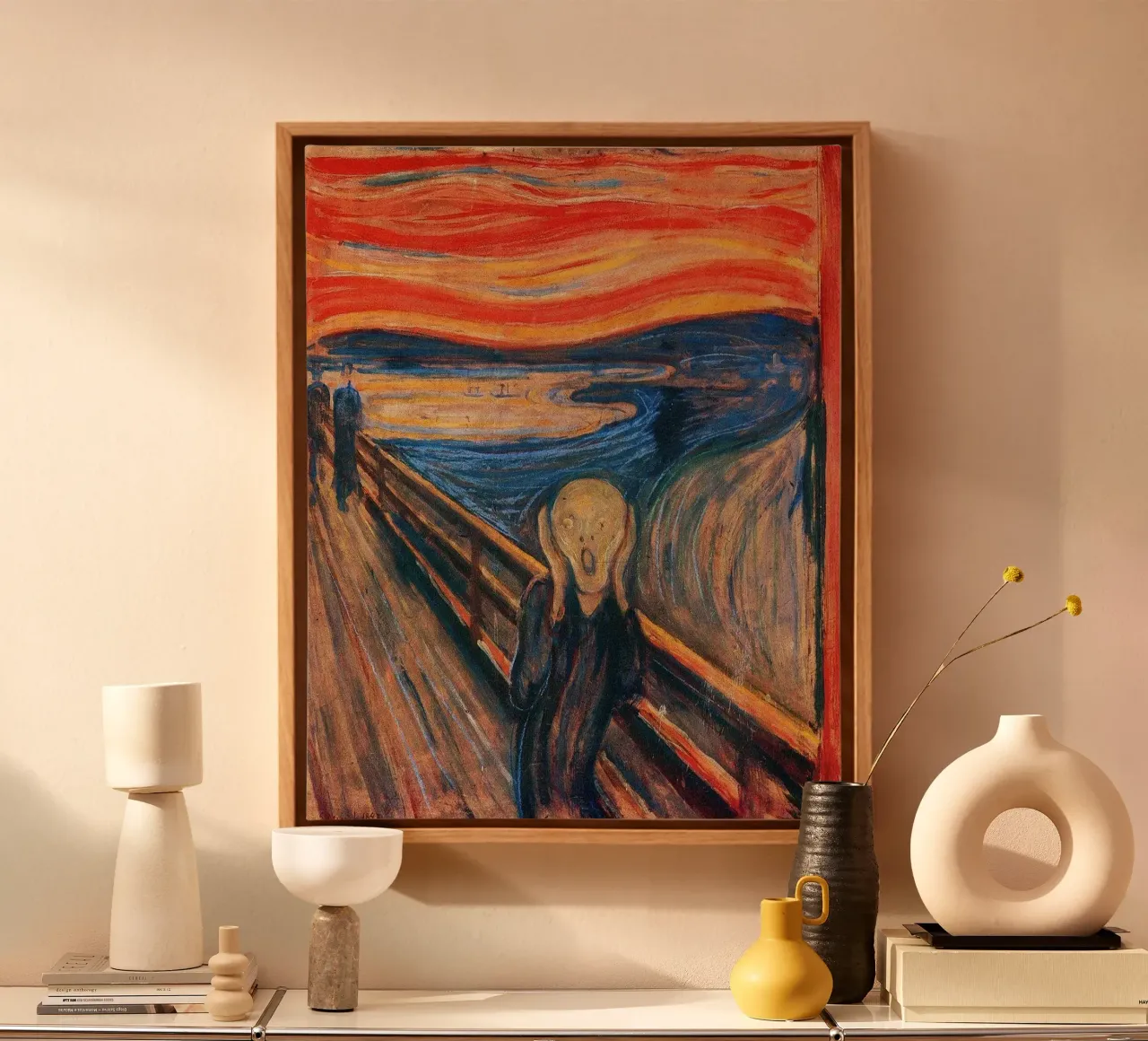 Edvard Munch canvas by Brooke
