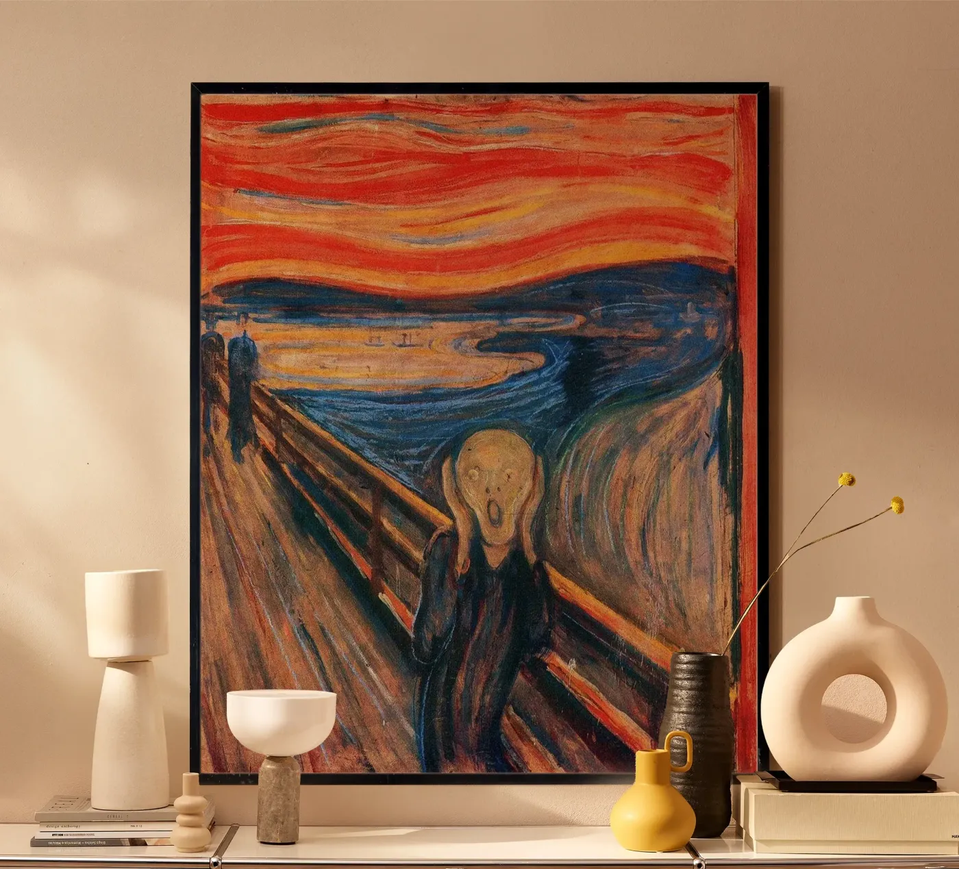 Edvard Munch poster van Brooke