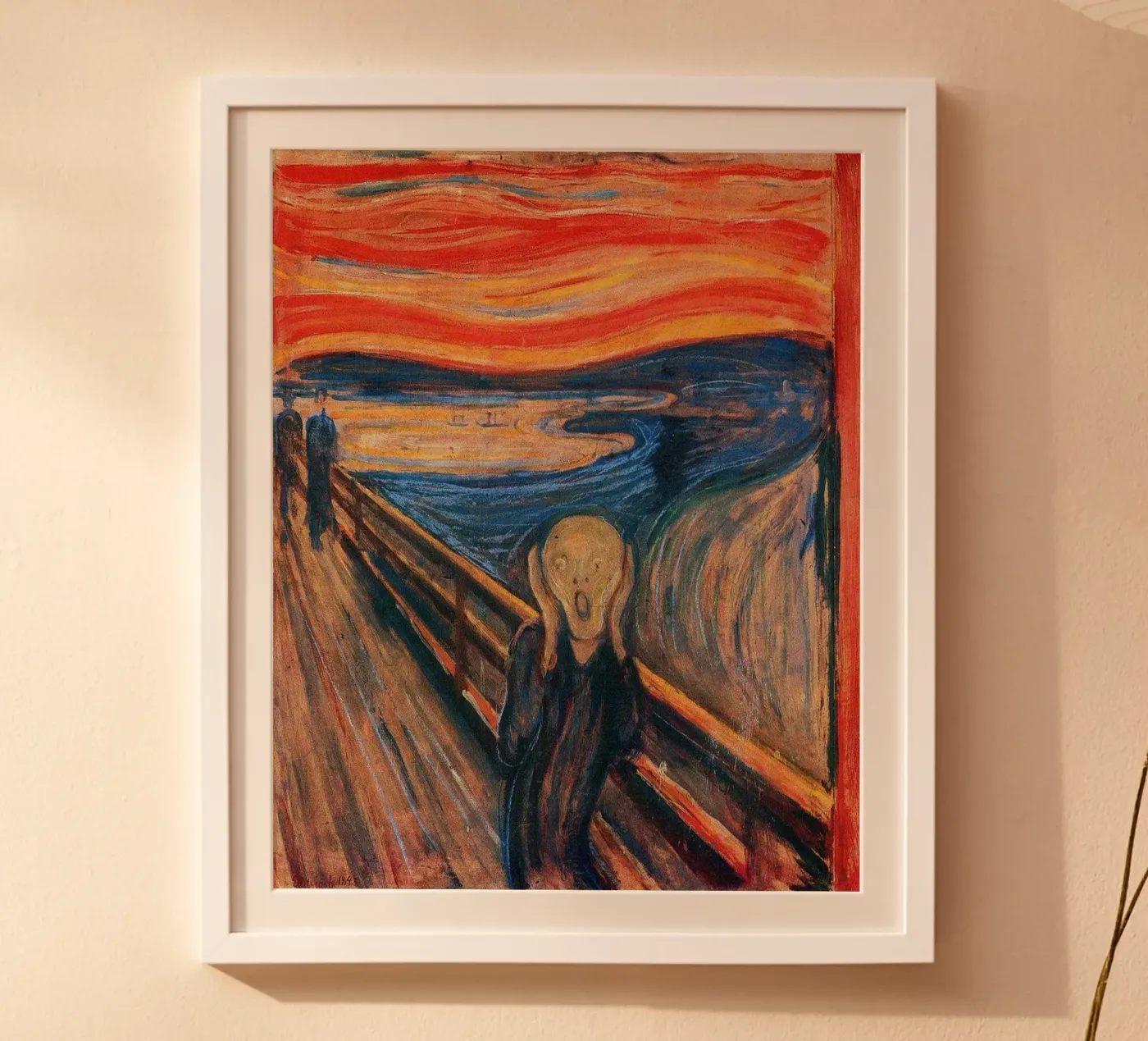 Edvard Munch poster van Brooke