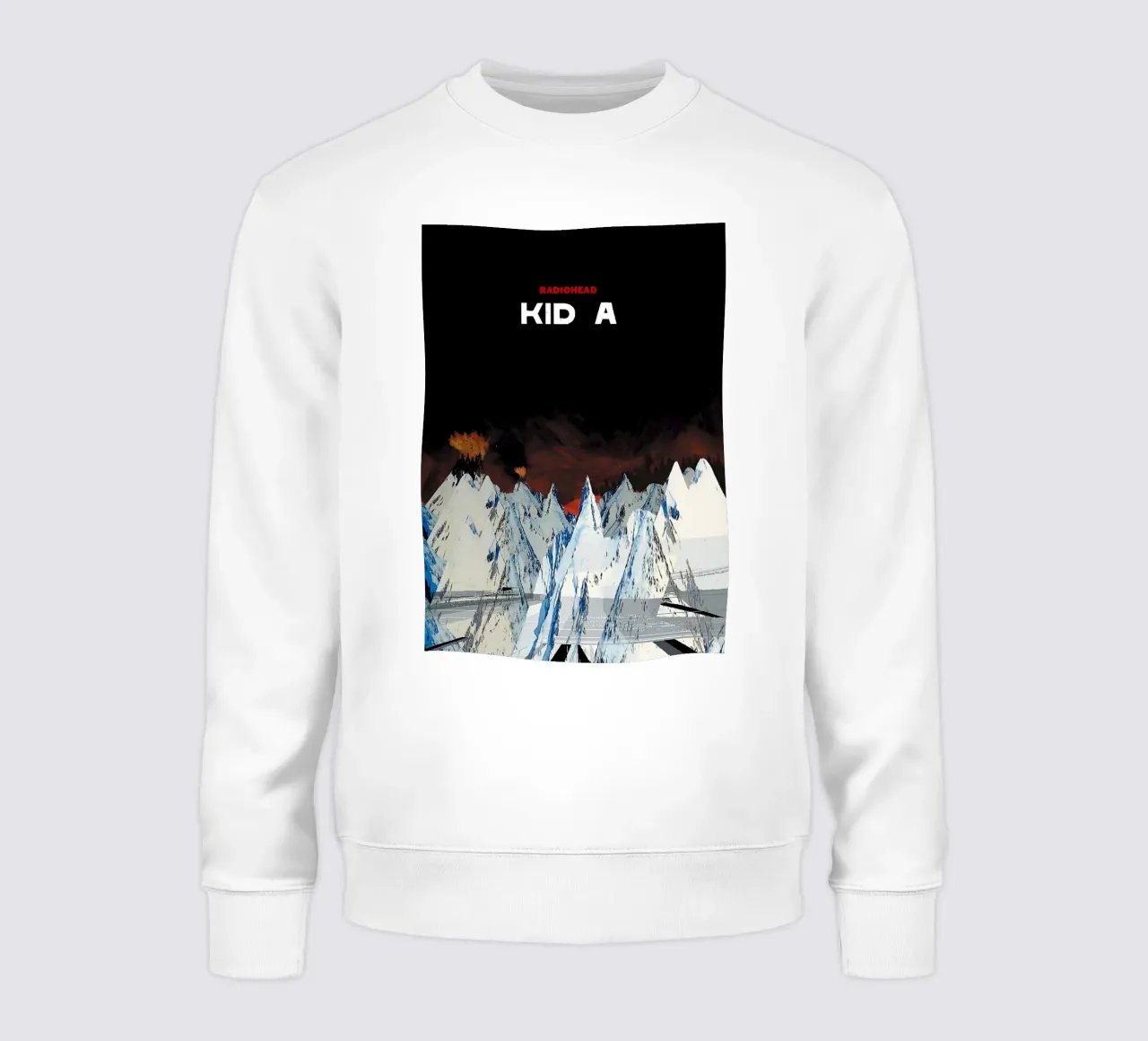 Kid A RAdiohead felpa da Attaboy Dsgn