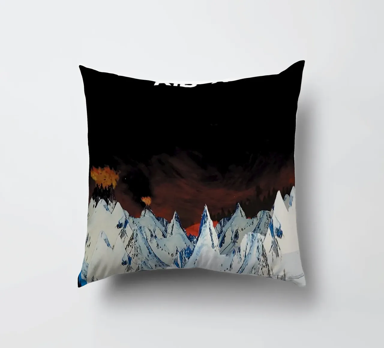 Kid A RAdiohead cuscino da Attaboy Dsgn