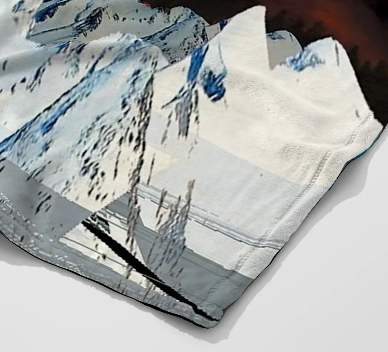 Kid A RAdiohead coperta in pile da Attaboy Dsgn
